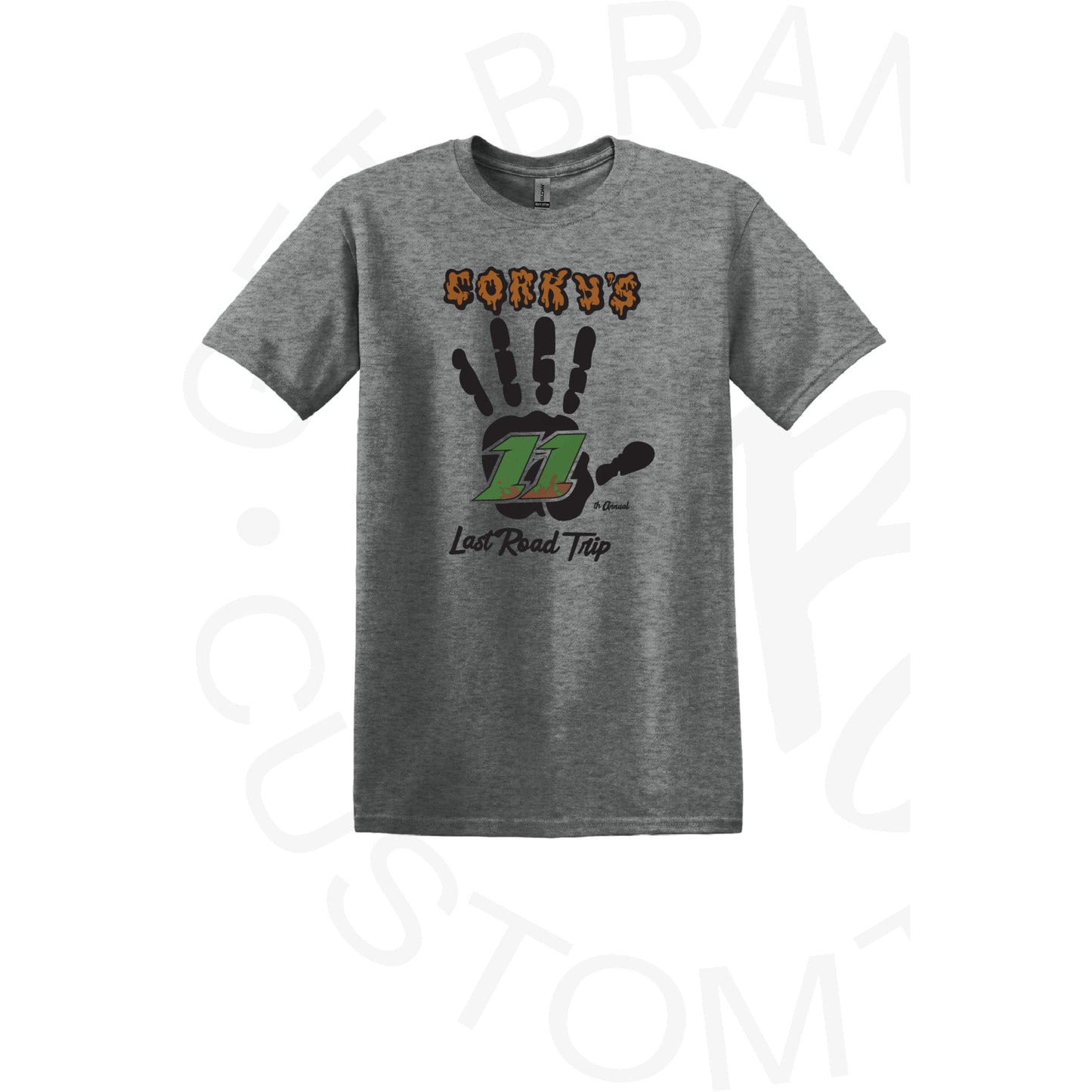 ABC Muddy 11 Corky’s Last Run Gildan Tee