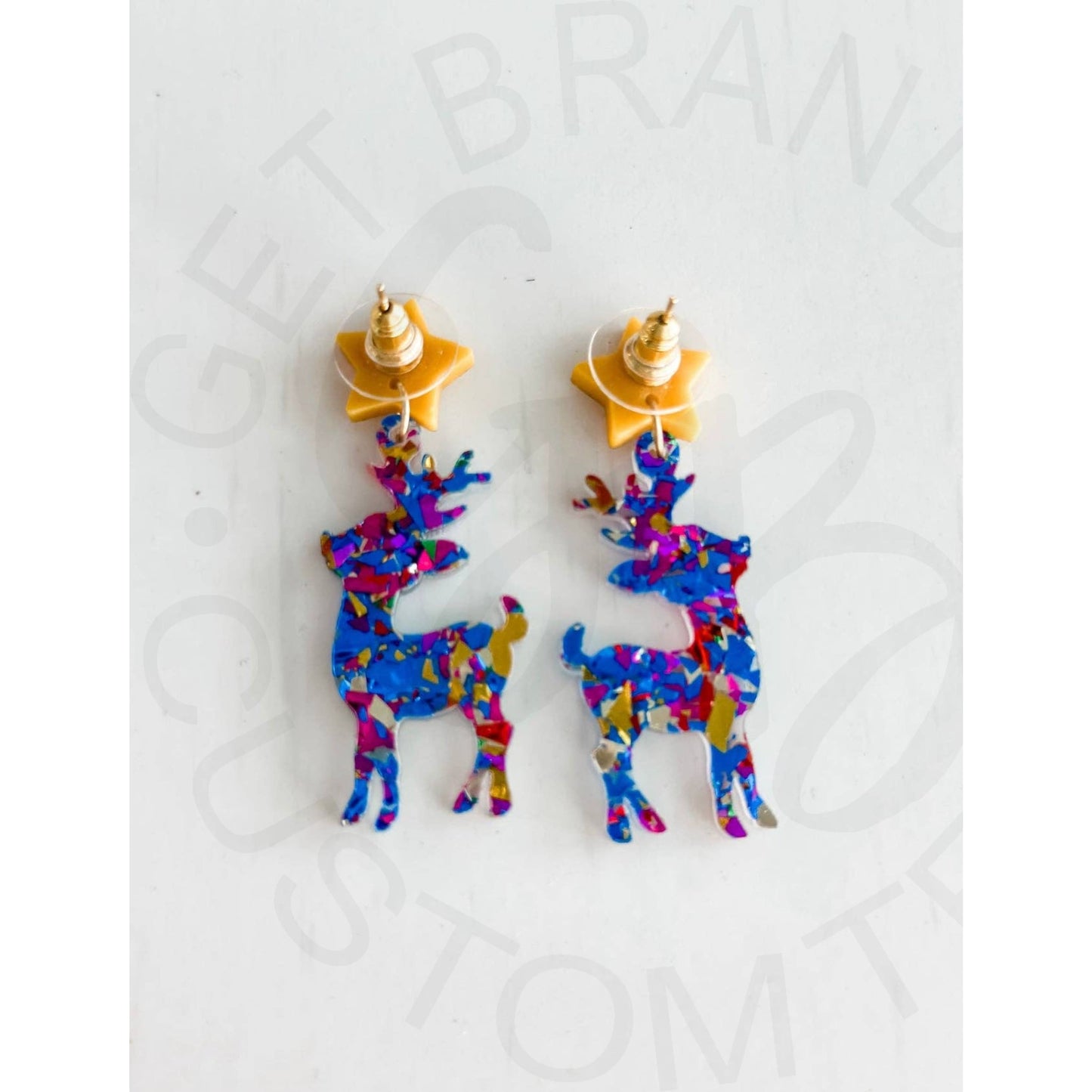 ’All That Glitters’ Deer Dangles - Apparel & Accessories