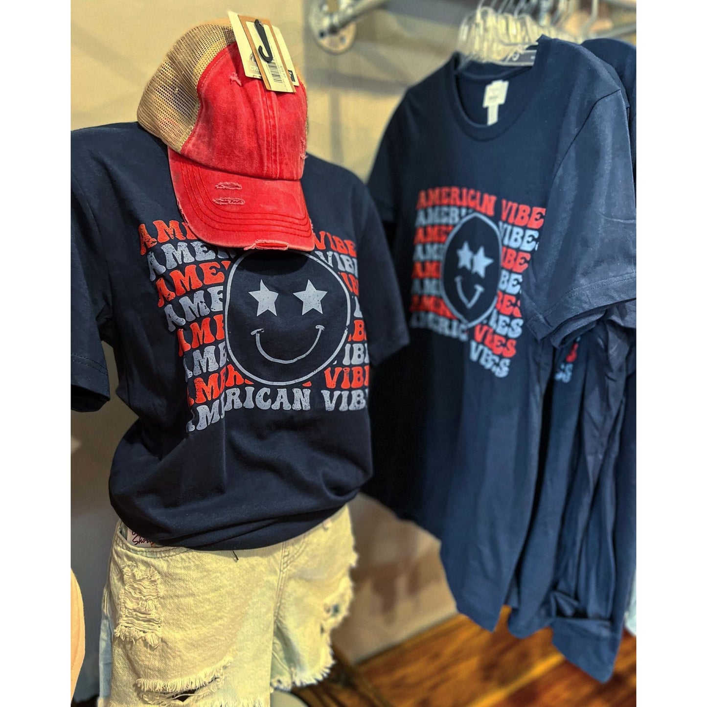 American Vibes Bella Canvas Tee