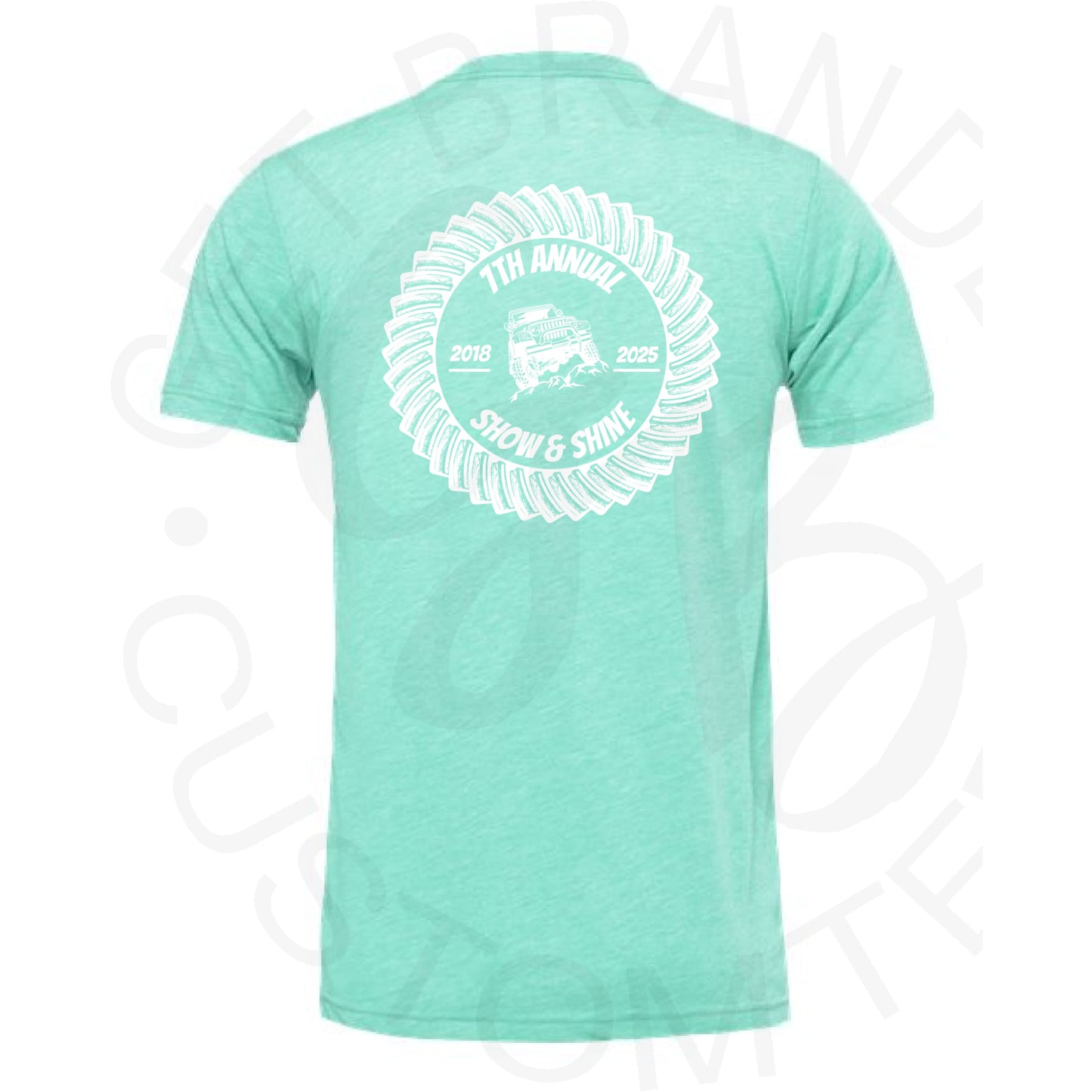 Avacado Beach Club 7th Annual Show & Shine Bella Canvas Tee