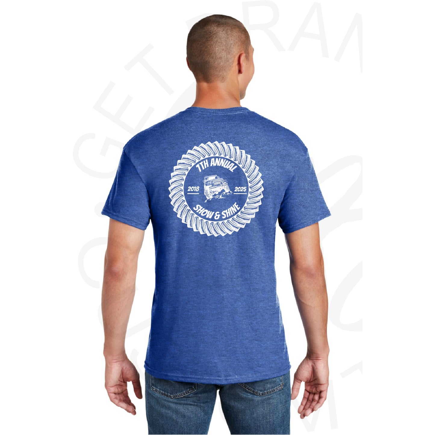Avacado Beach Club 7th Annual Show & Shine Bella Canvas Tee