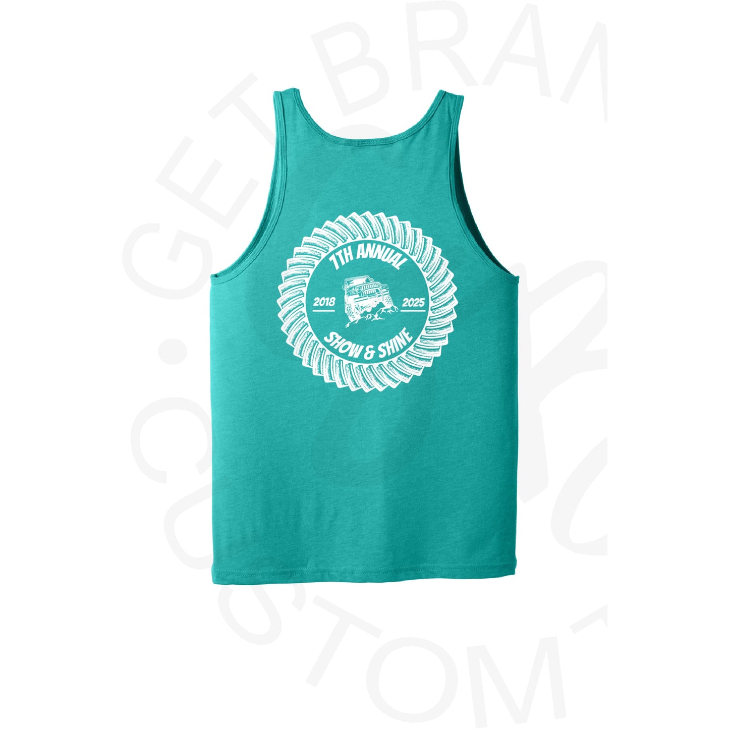 Avacado Beach Club Show & Shine Bella Canvas Tank Top - SM