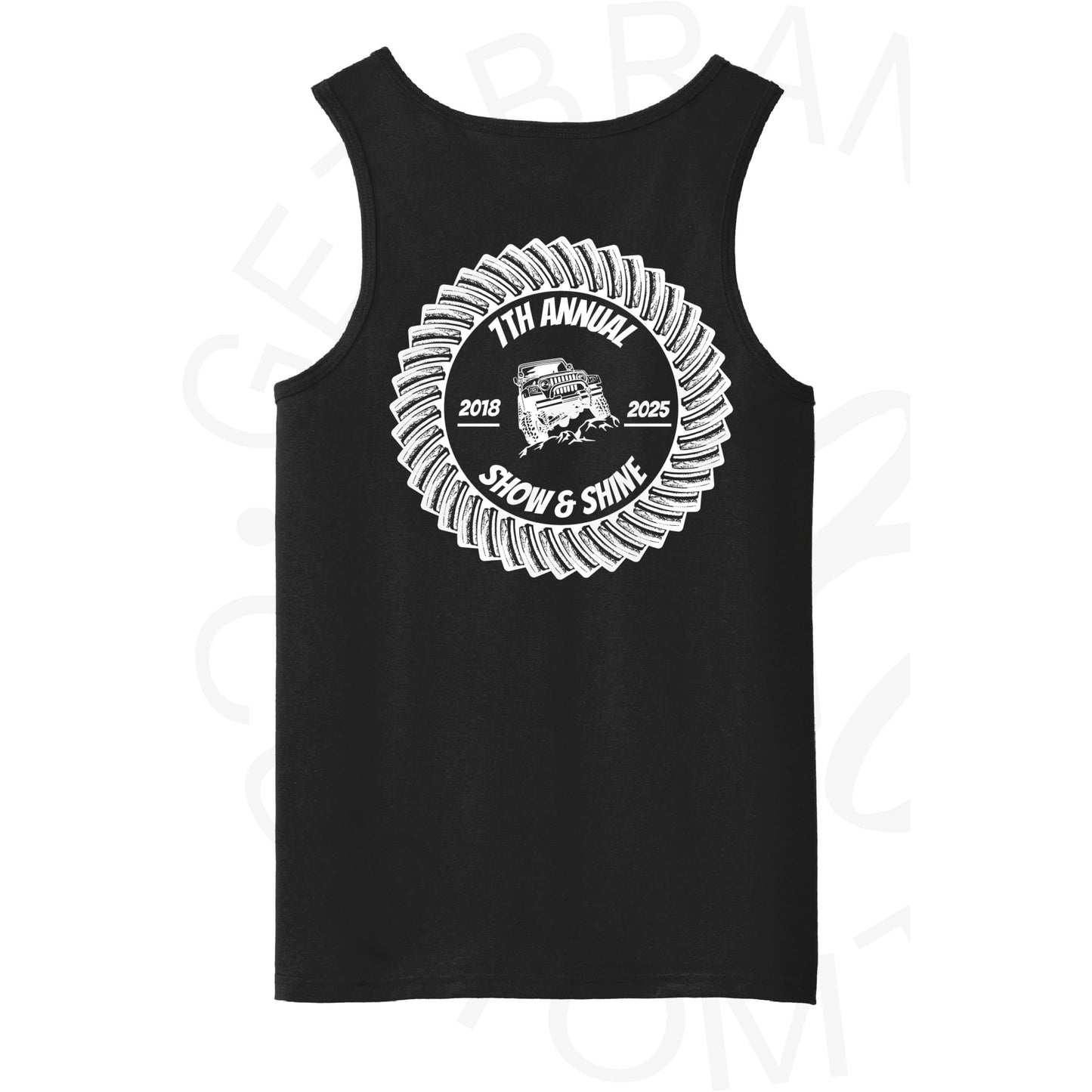 Avacado Beach Club Show & Shine Gildan Tank Top