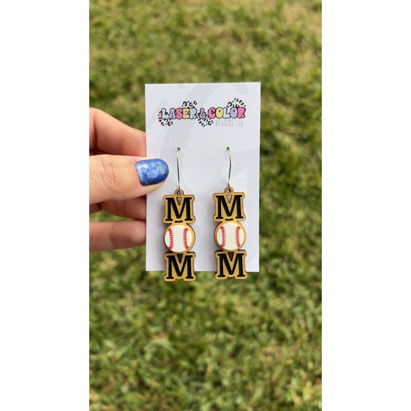 Baseball Earrings Baseball Mom Earrings Sports Earrings - 1