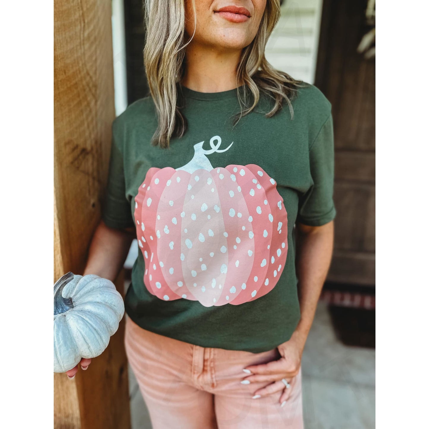 Blush Pumpkin Tee