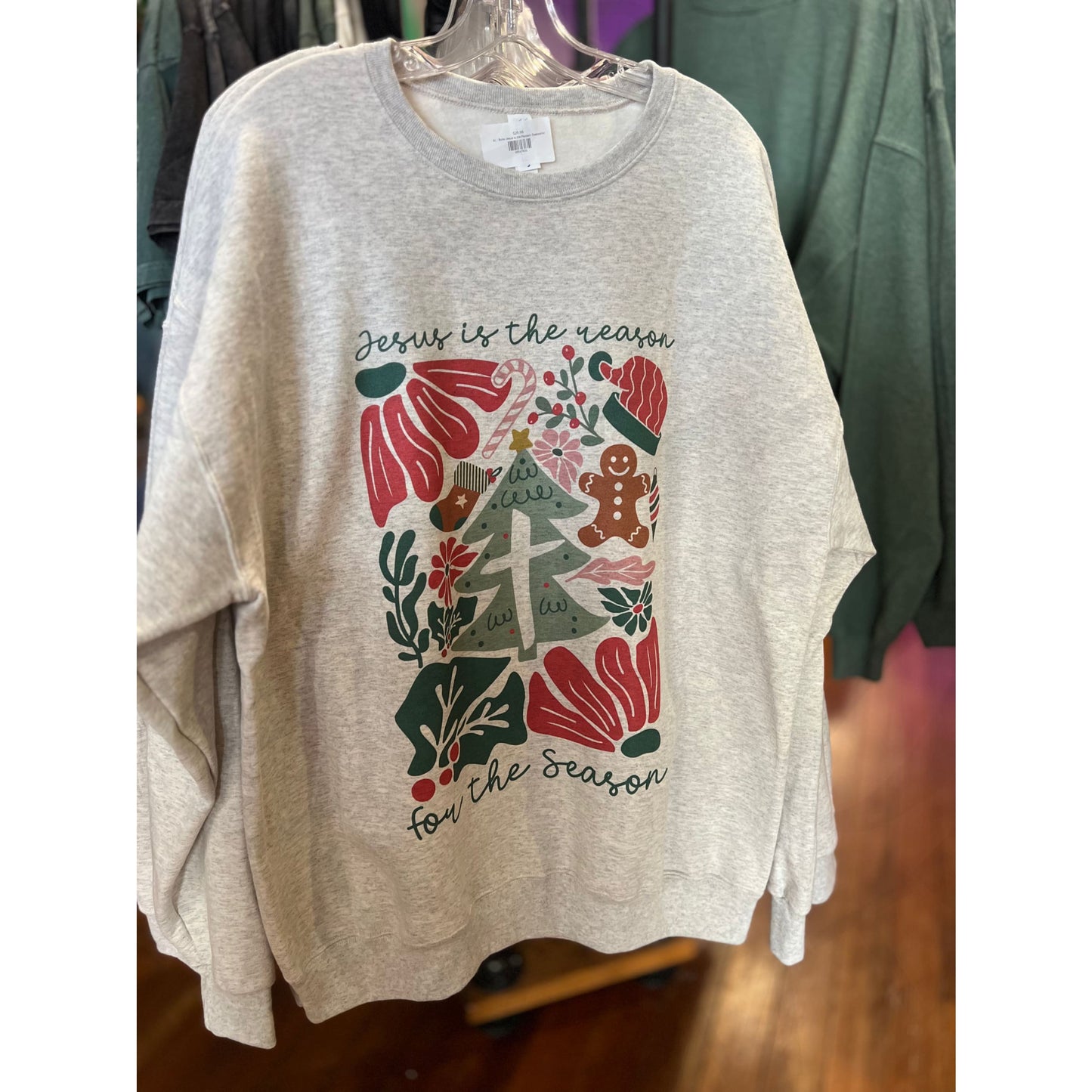 Boho Jesus is the Reason Sweatshirt