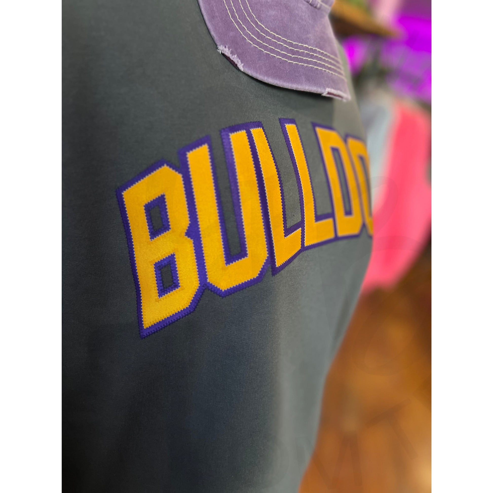 Bulldogs Applique Crewneck