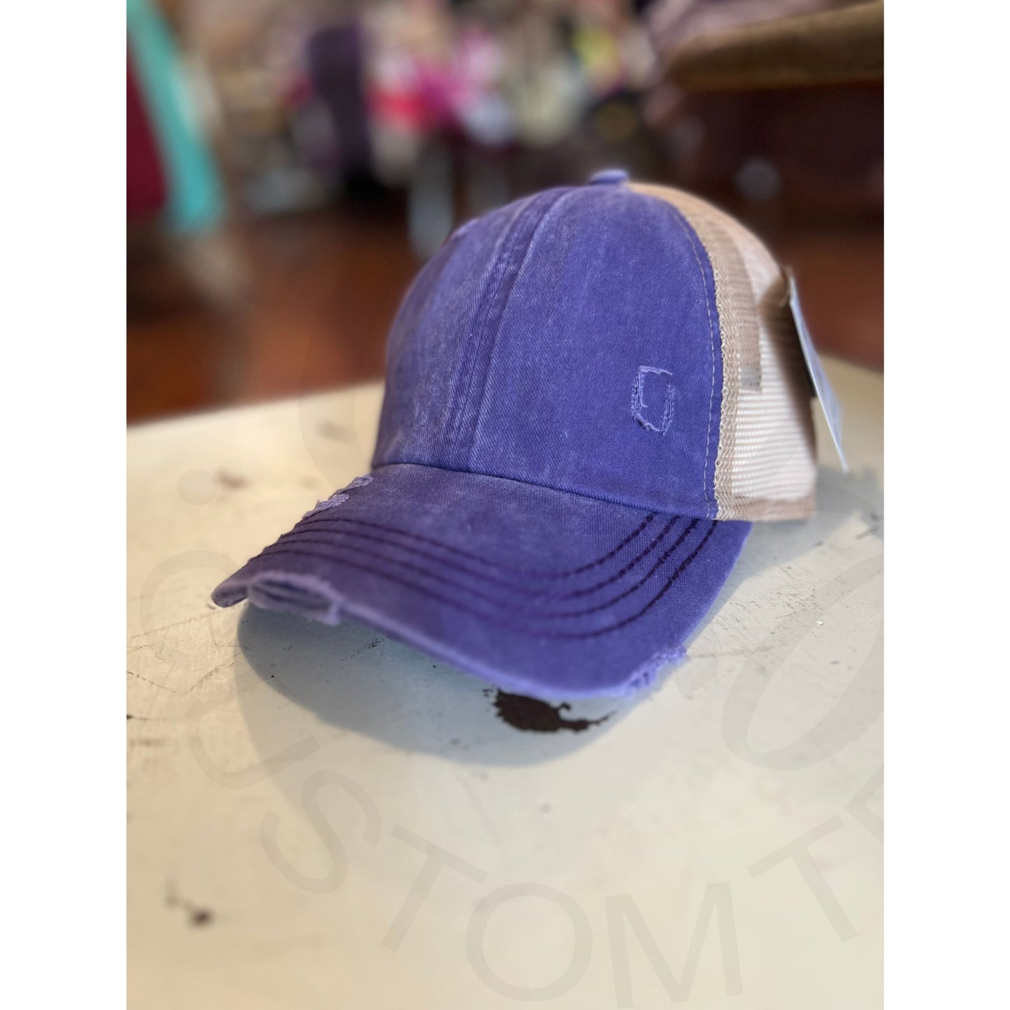 C.C Criss Cross Ladies Hat - Purple