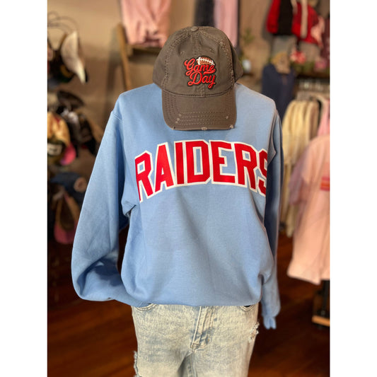 Raiders Applique Crewneck