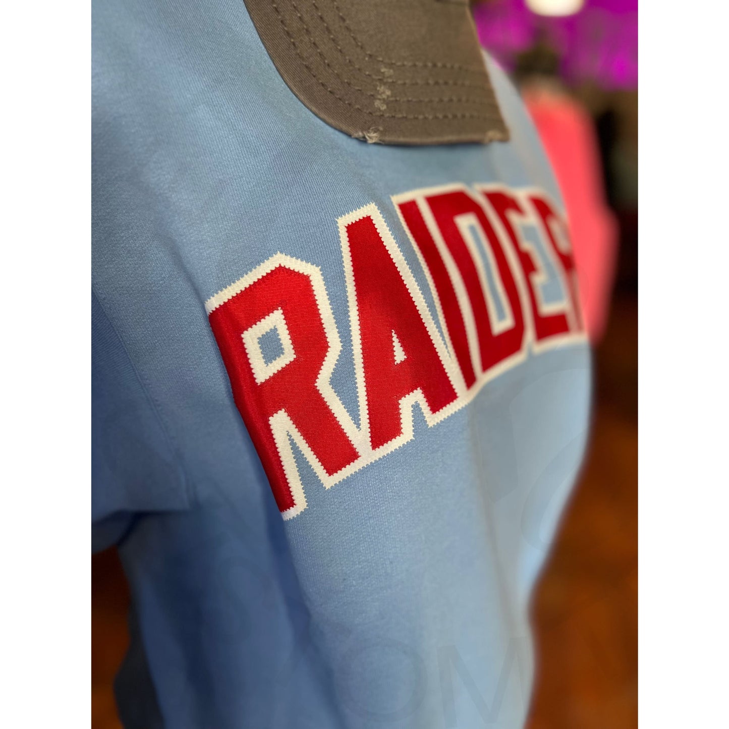 Raiders Applique Crewneck