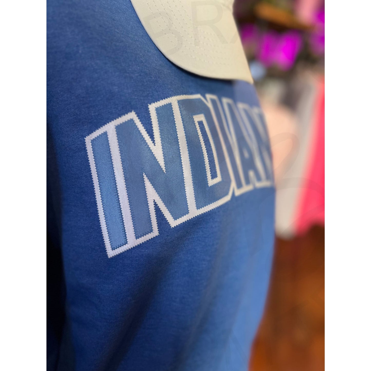 Indians Applique Crewneck