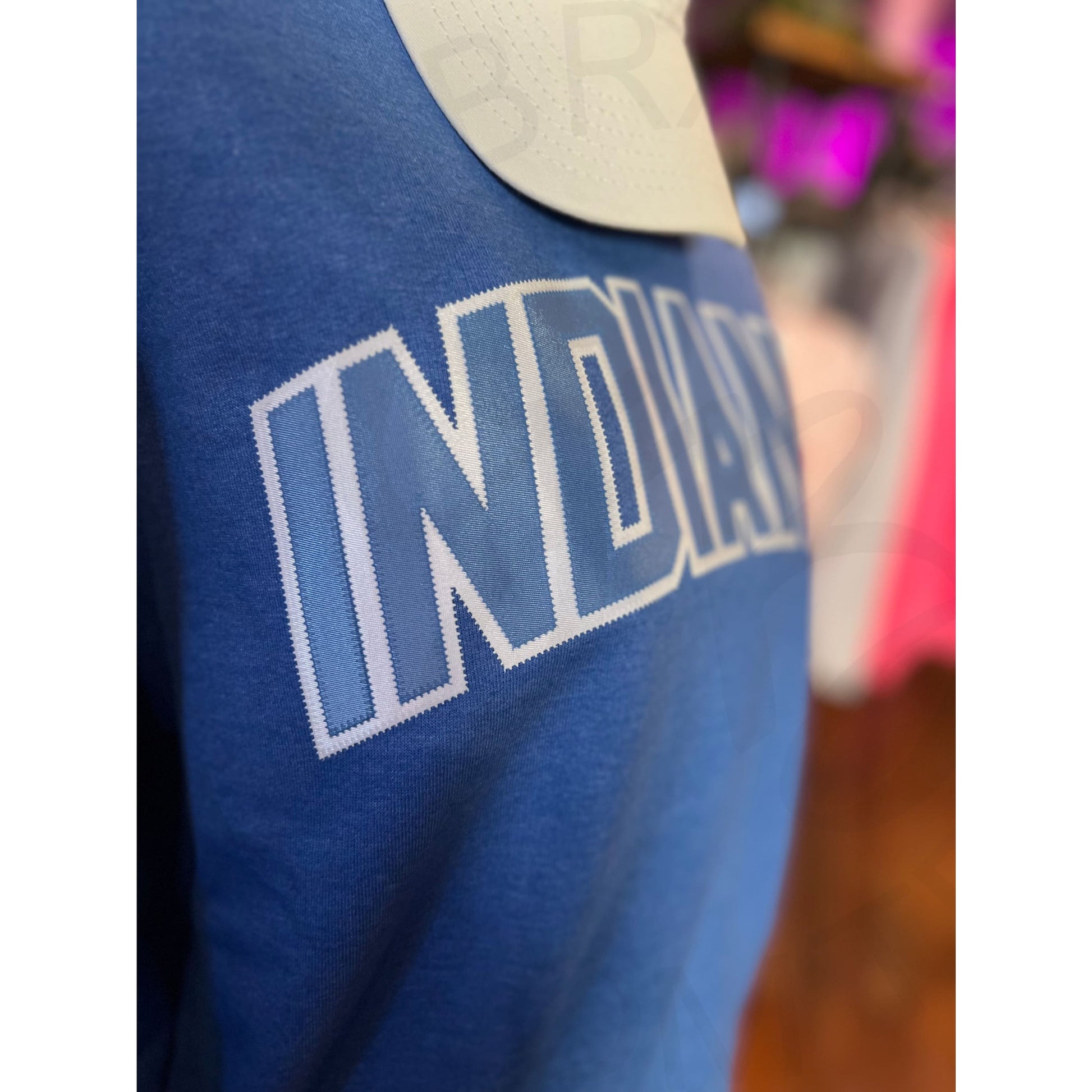 Indians Applique Crewneck