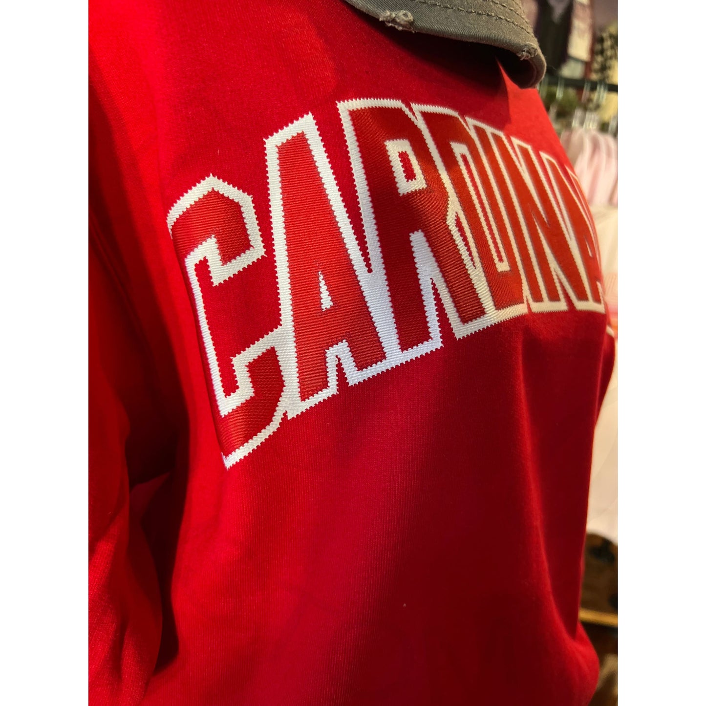 Conway Springs Cardinals Applique Crewneck