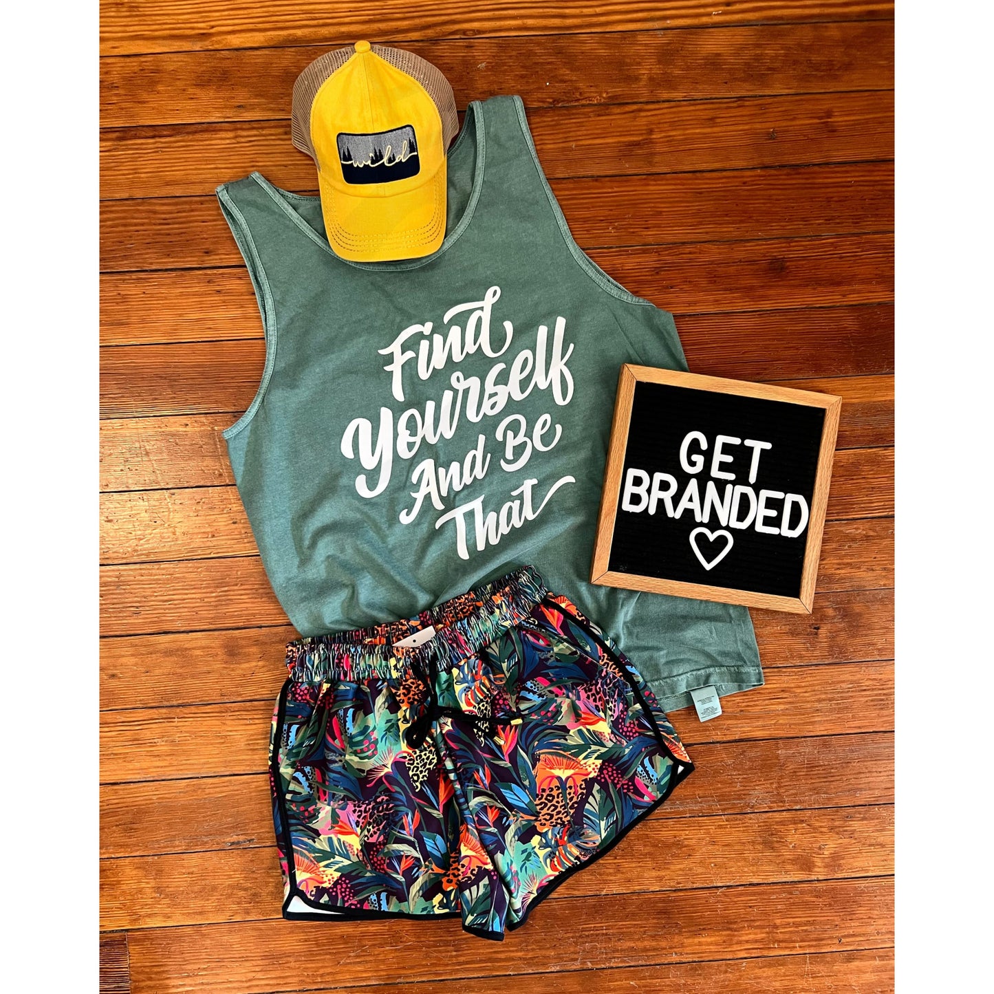 Find Yourself & Be That CC Tank - Tank Tops