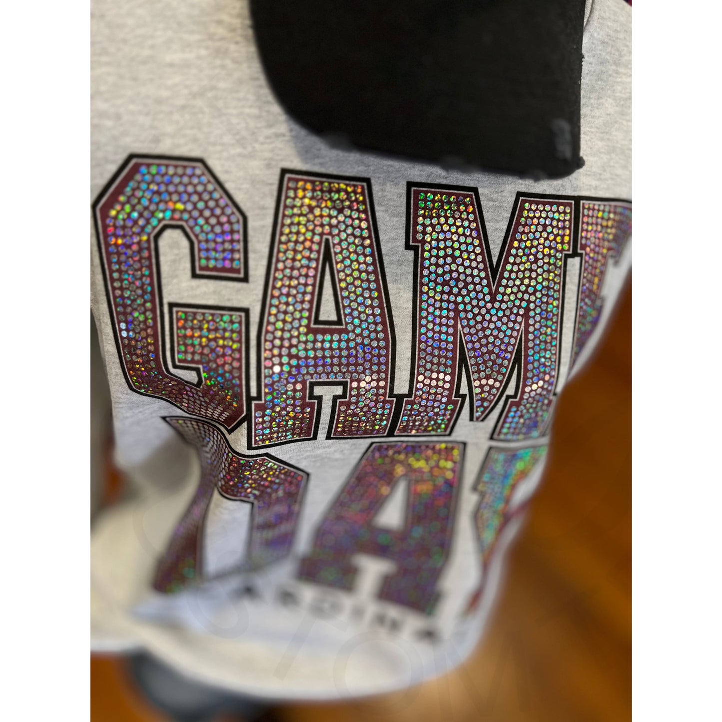 Game Day Sequin Crew Sweatshirt- Cardinals