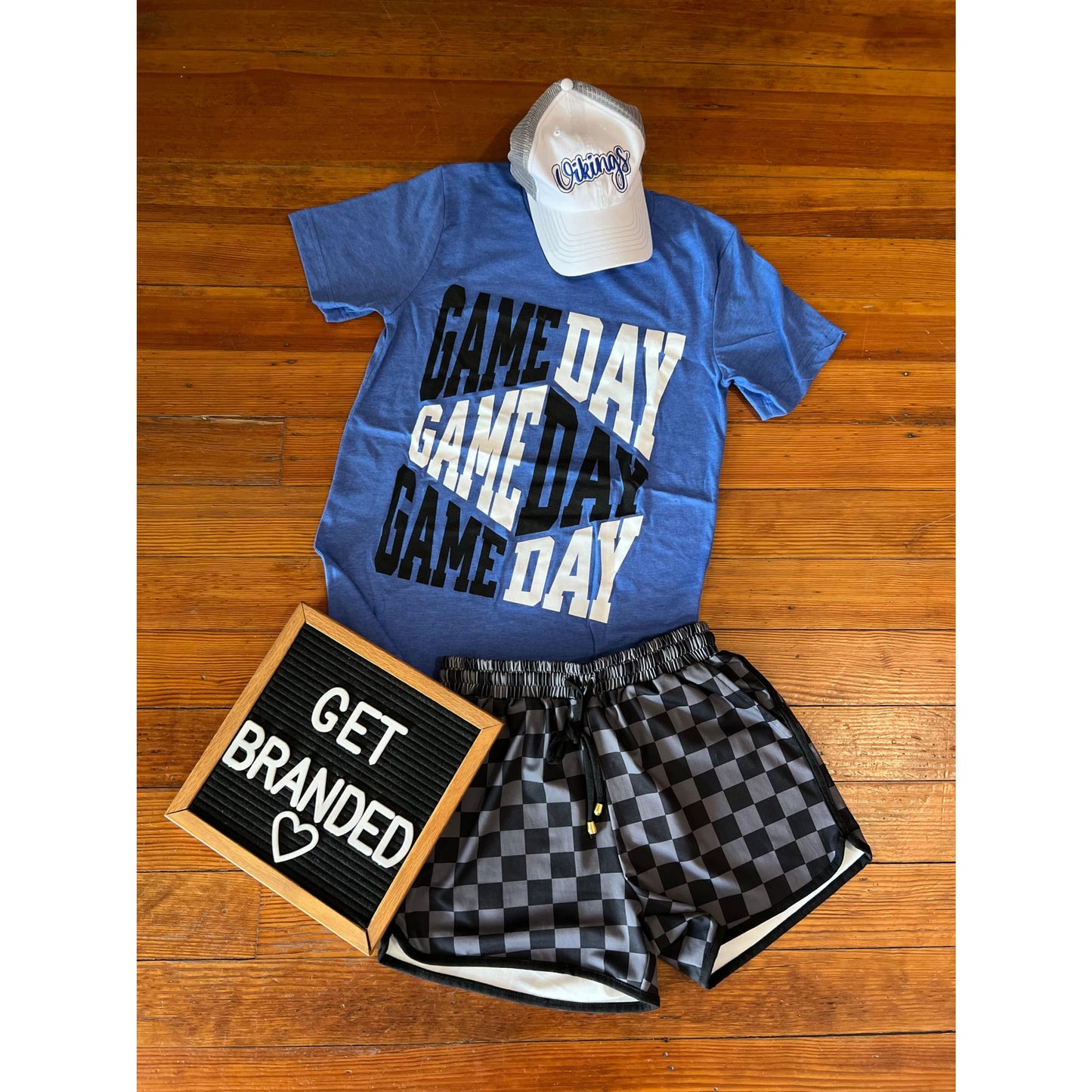 Game Day Slant Graphic Tee - Apparel & Accessories