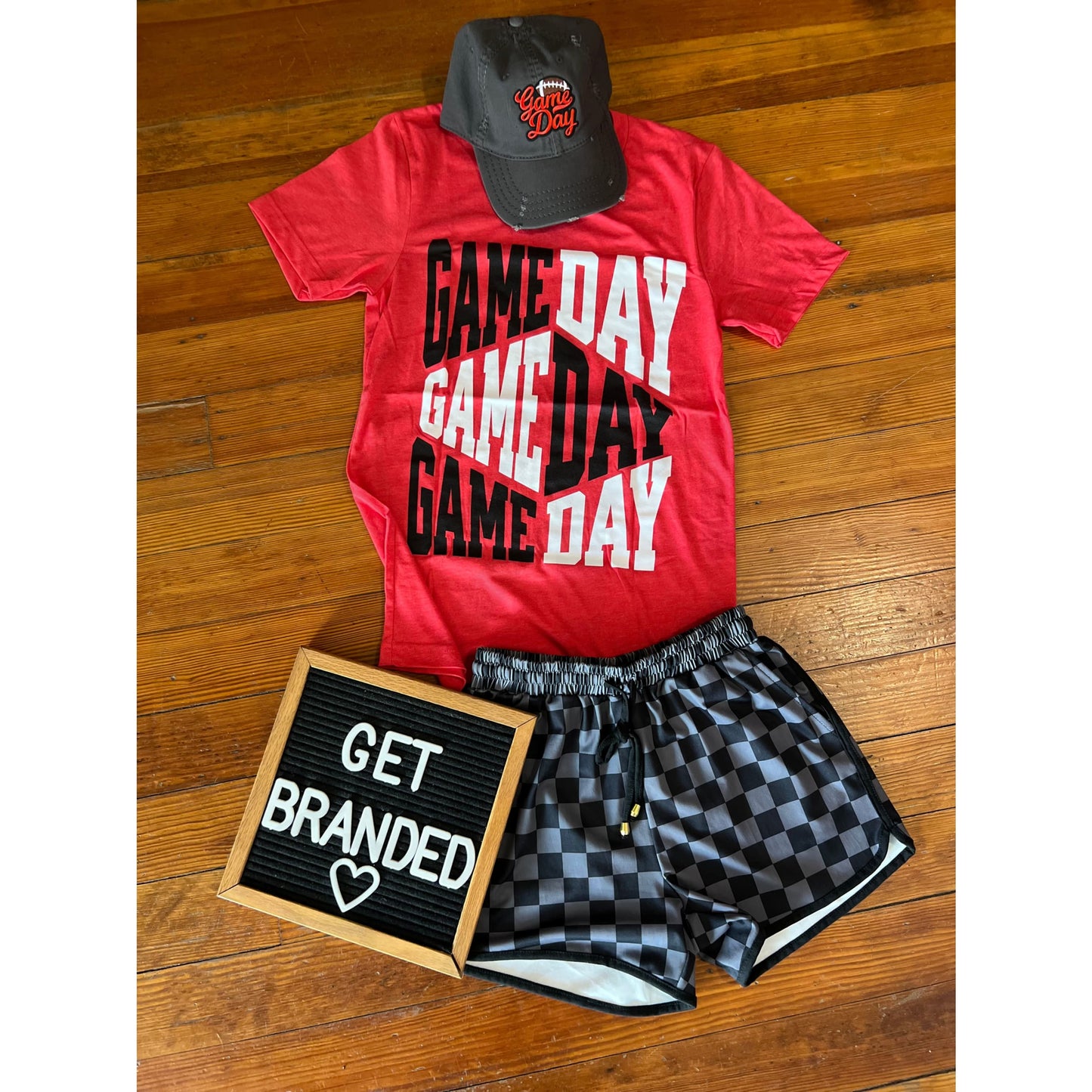 Game Day Slant Graphic Tee - Apparel & Accessories