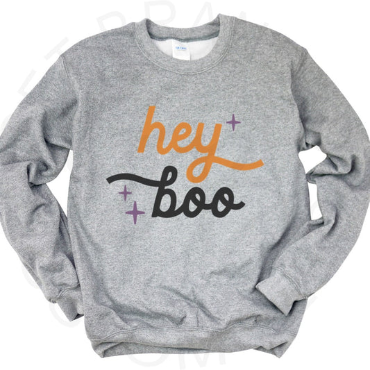 Hey Boo Crew Sweatshirt