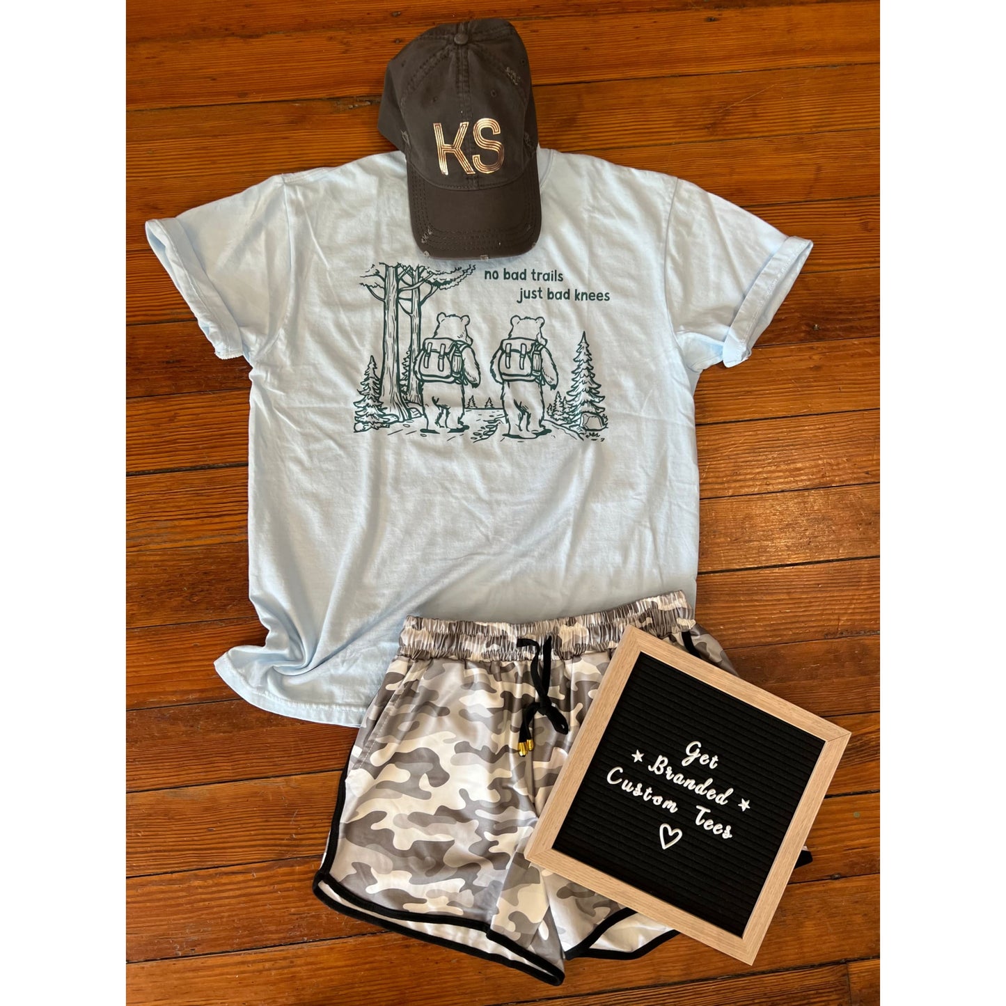 ’Just Bad Knees’ Comfort Colors Tee