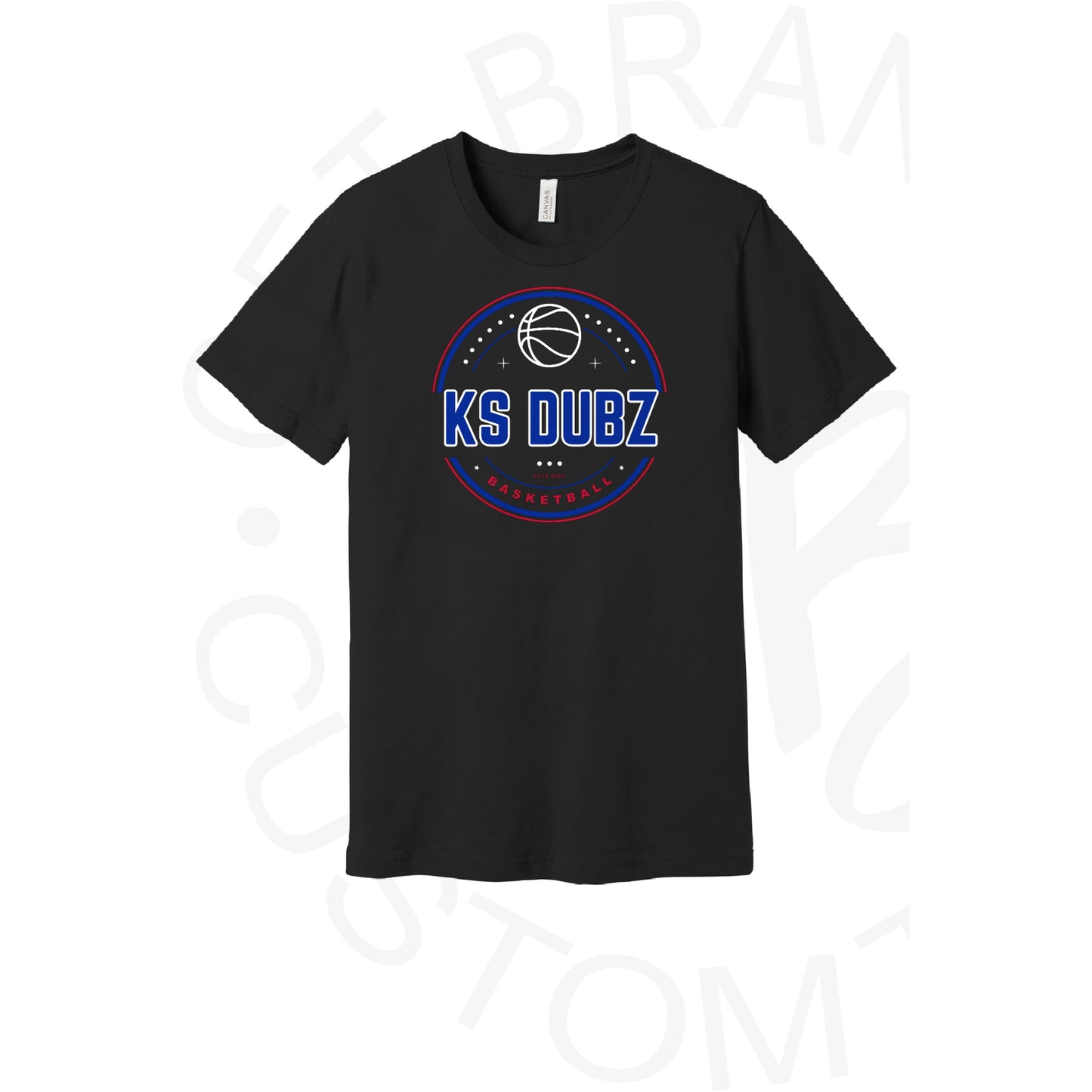 KS Dubz Short Sleeved Black Tee