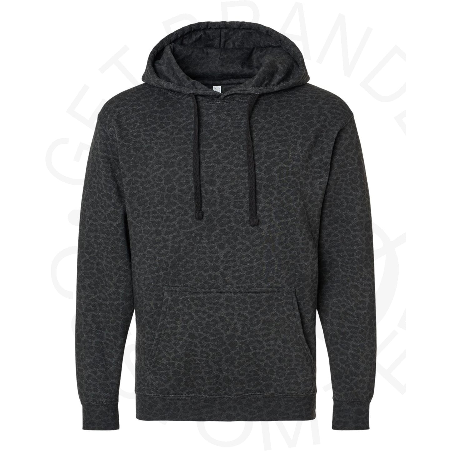 L.A.T Black Leopard Hoodie