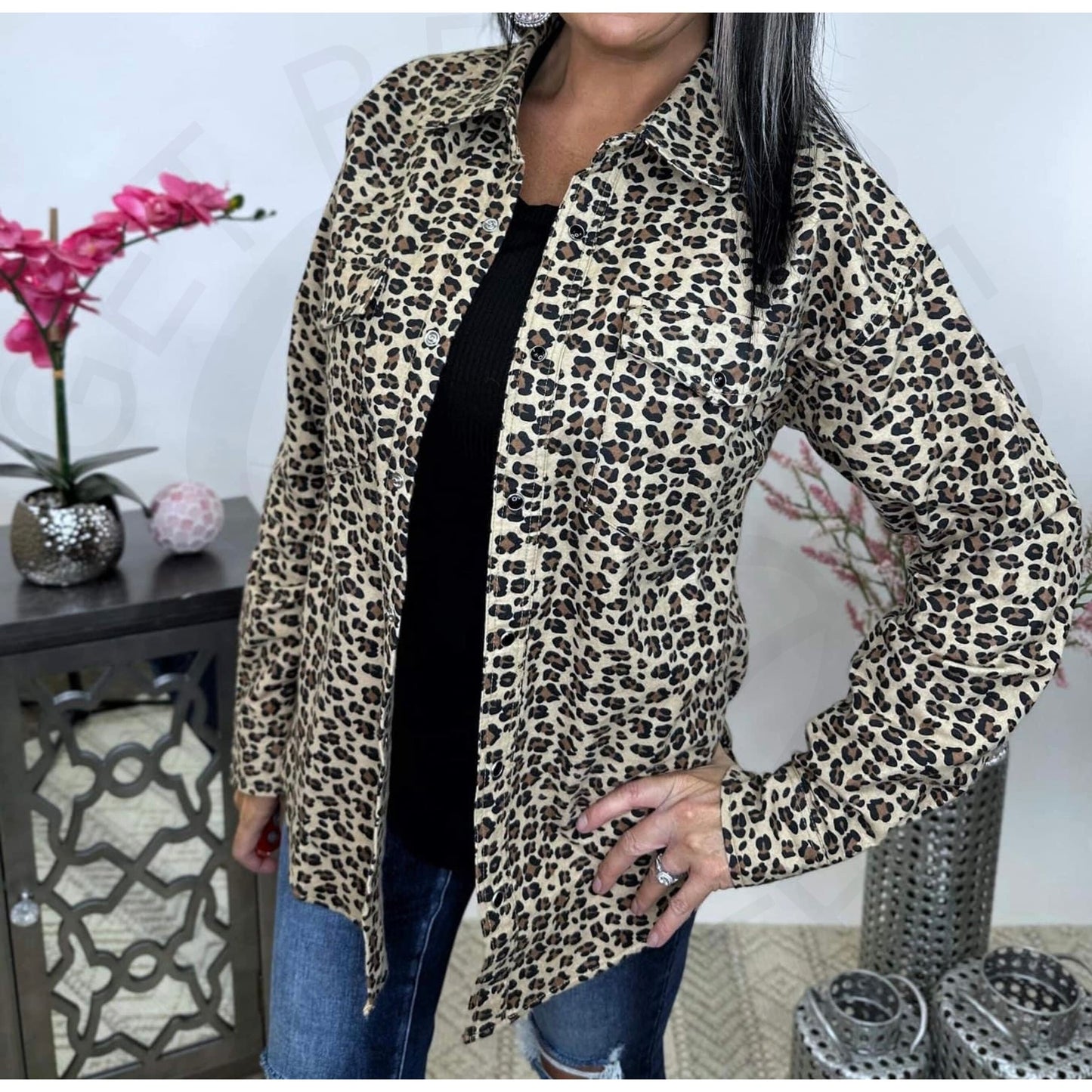 Animal Print Flannel