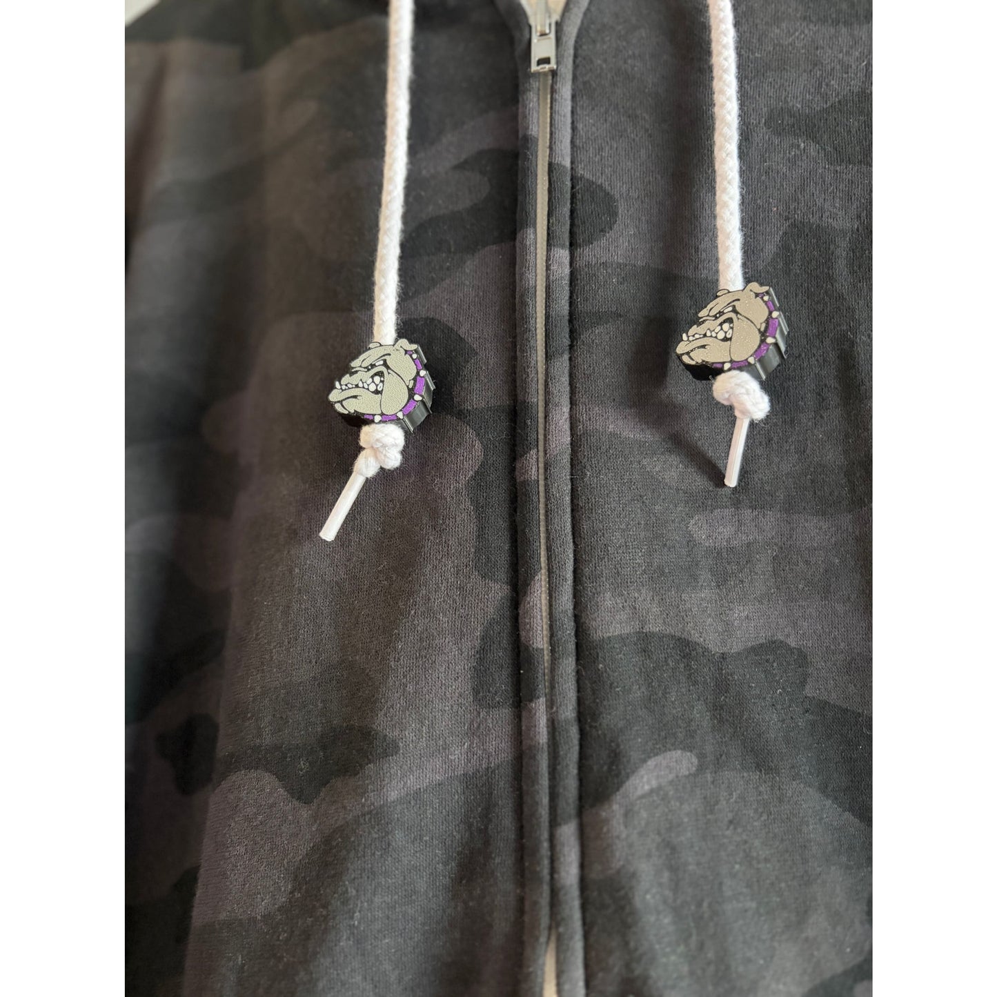 Mascot Hoodie Beads - Bulldogs