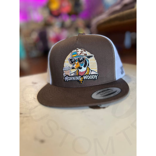 Morning Woody Brown Trucker - Apparel & Accessories