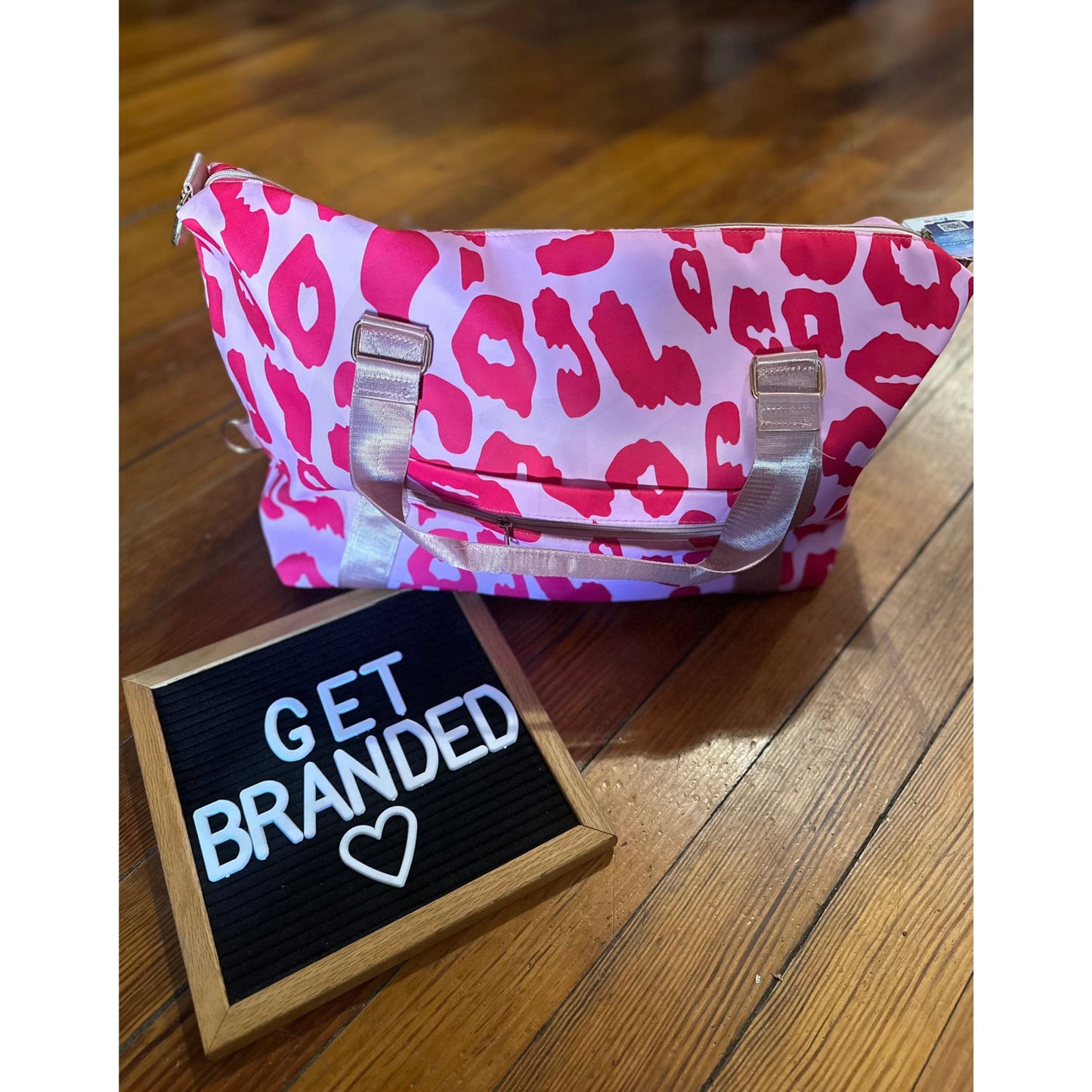 NEW!! Leopard Duffel Bag