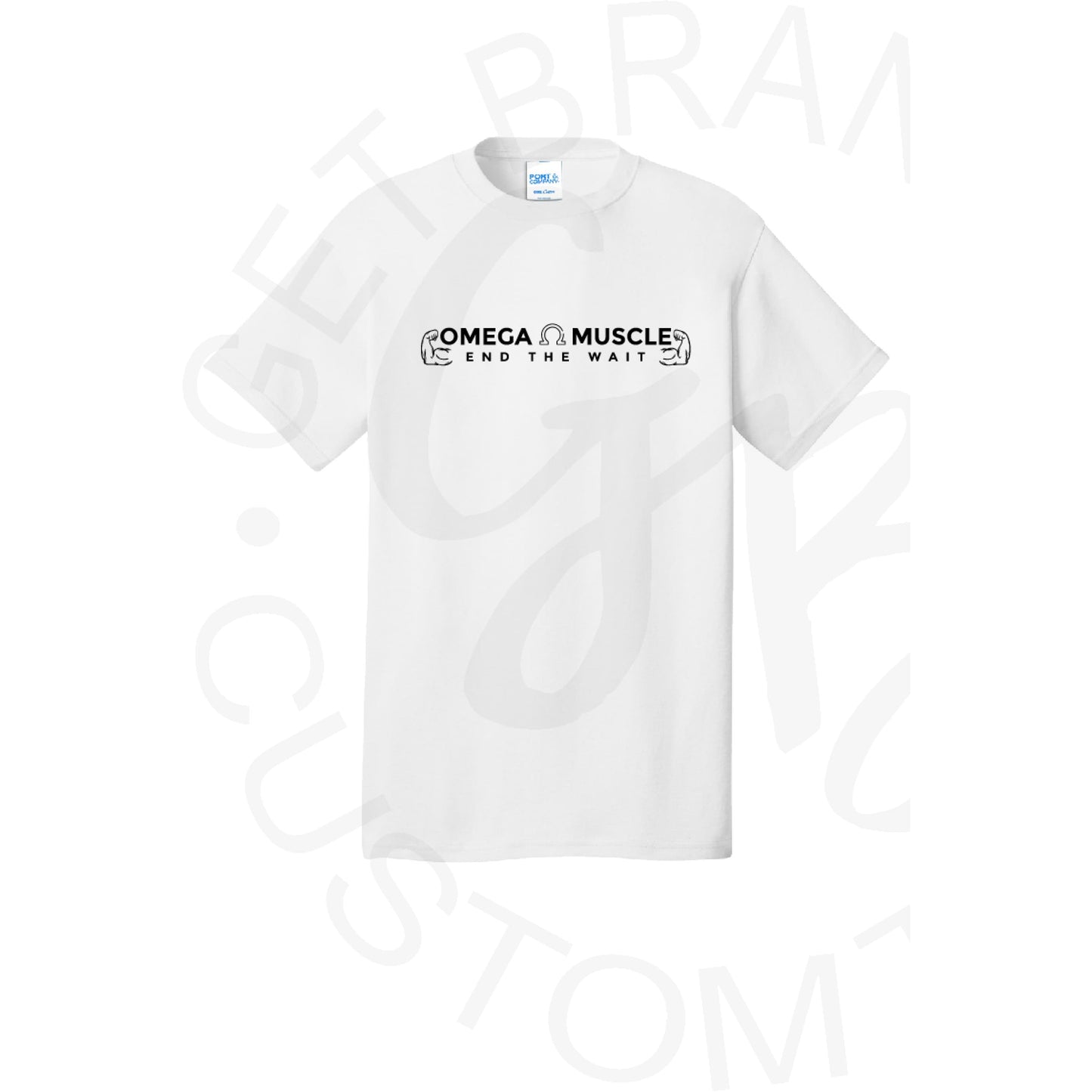 Omega Muscle Short Sleeve T-Shirt- 2 brands (Front print