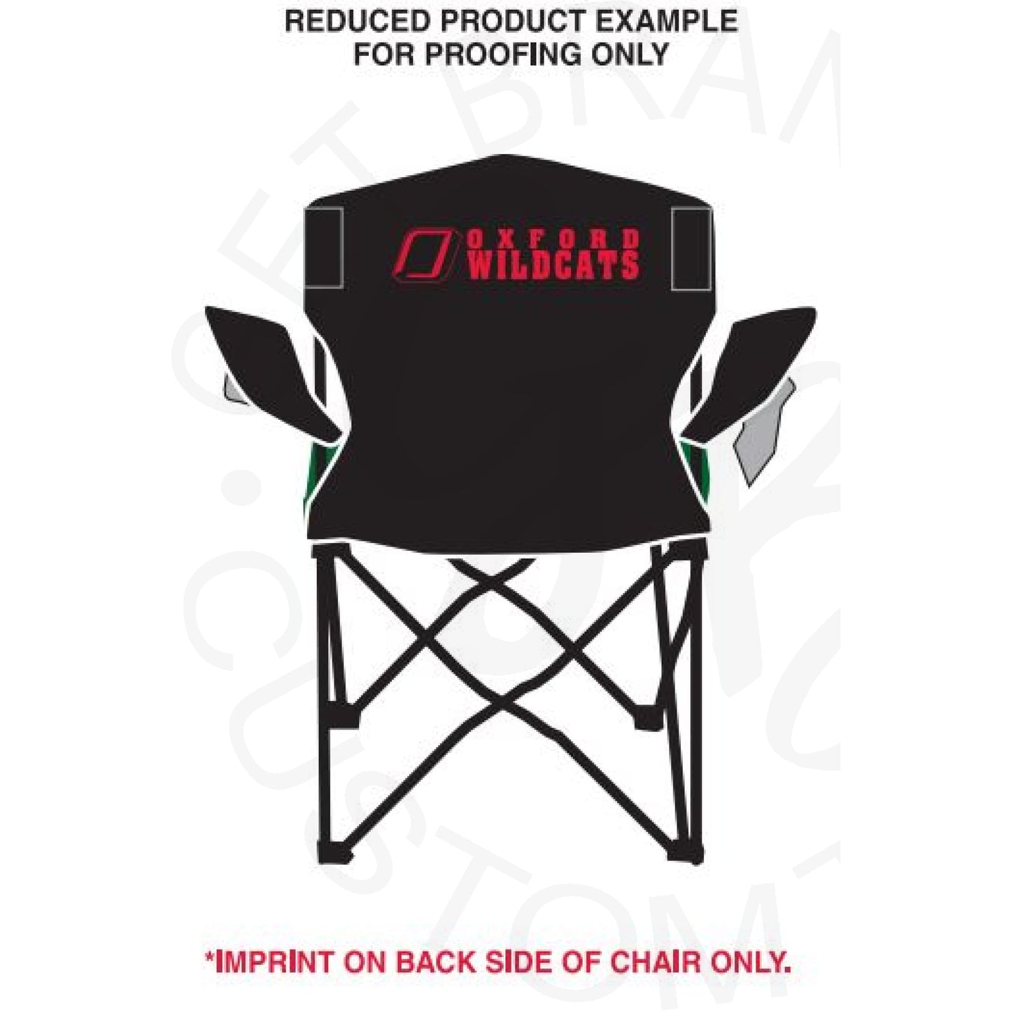 Oxford Wildcats Power O Game Day Chair