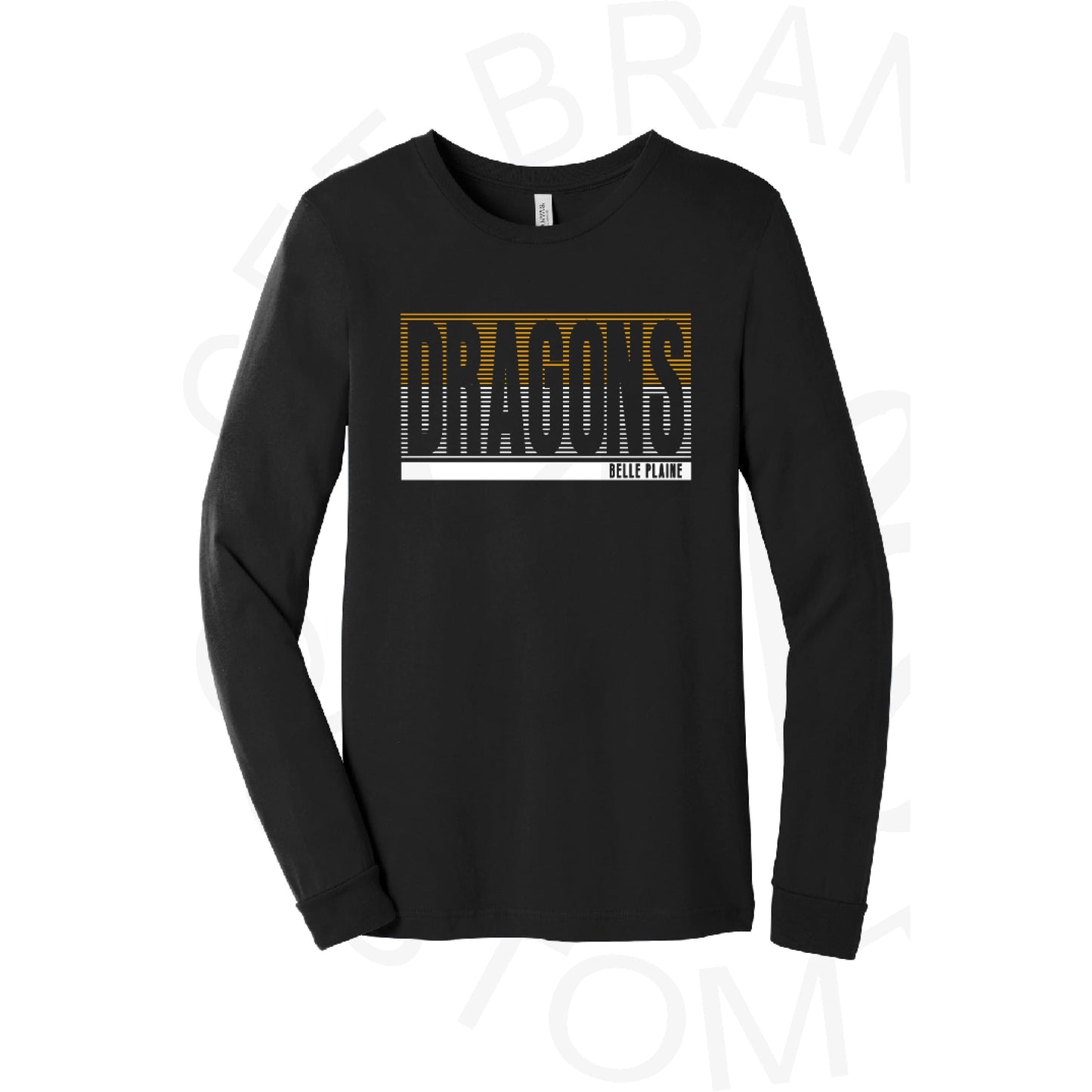 Pre Order Belle Plaine Dragons Mini Stripes Long Sleeved Tee