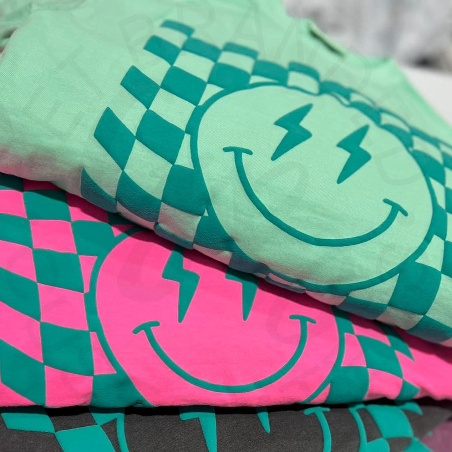 Puff Checkered Face CC Tee