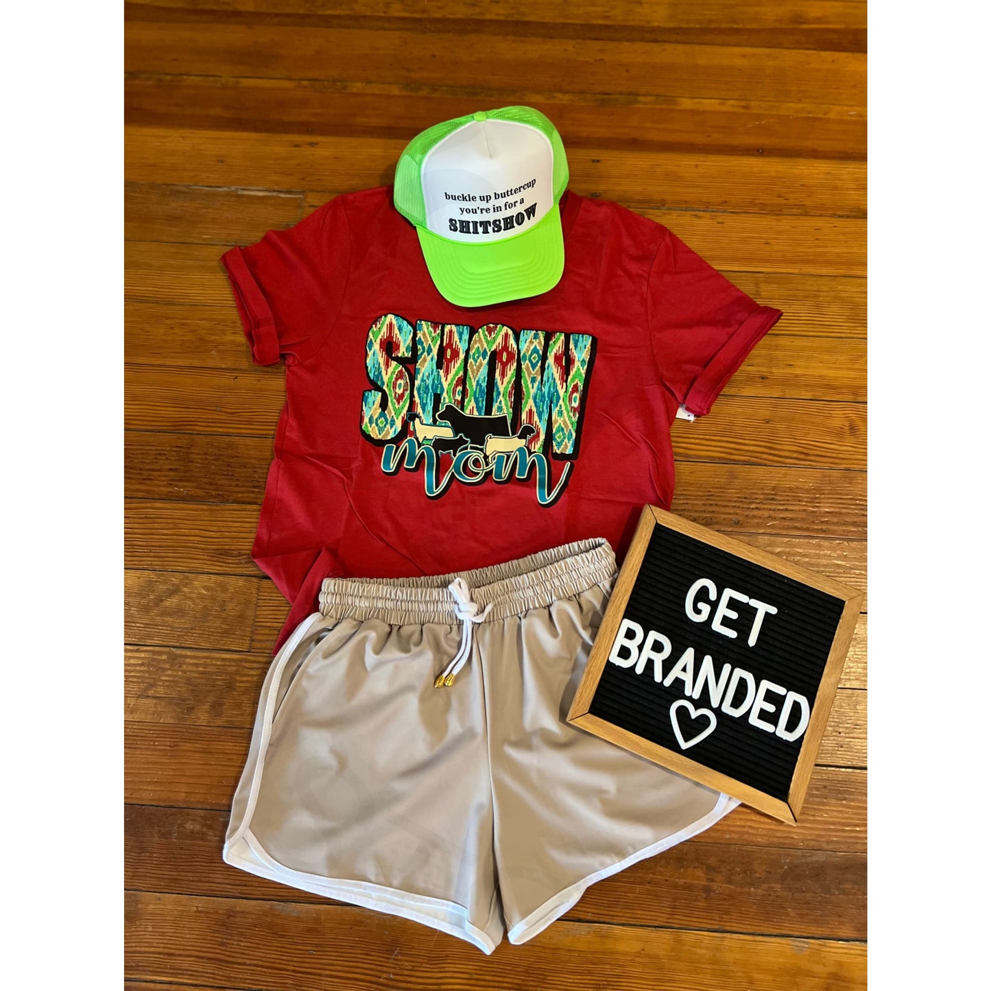 Show Mom - Stock Show V-Neck Tee - Apparel & Accessories