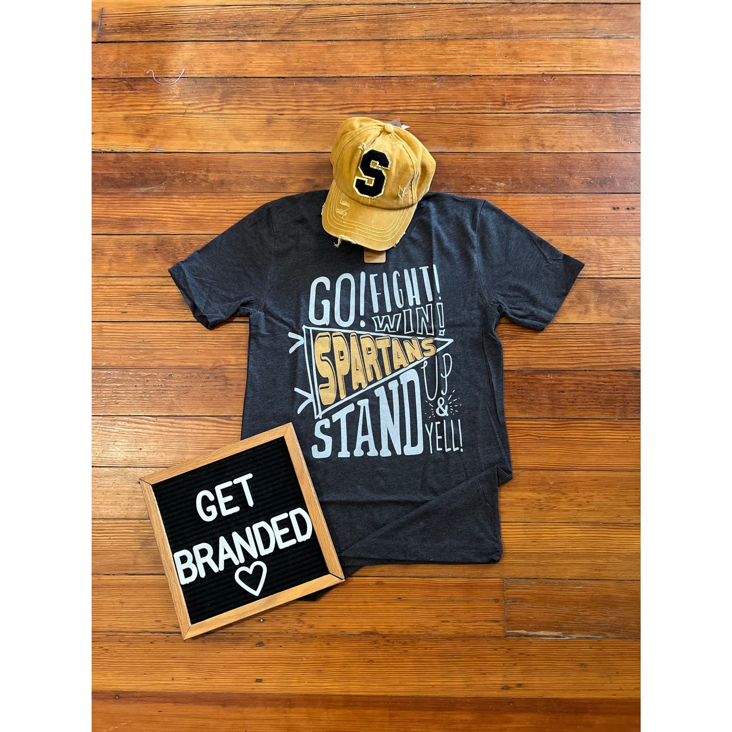 Spartans ’Go Fight Win’ Game Day Tee