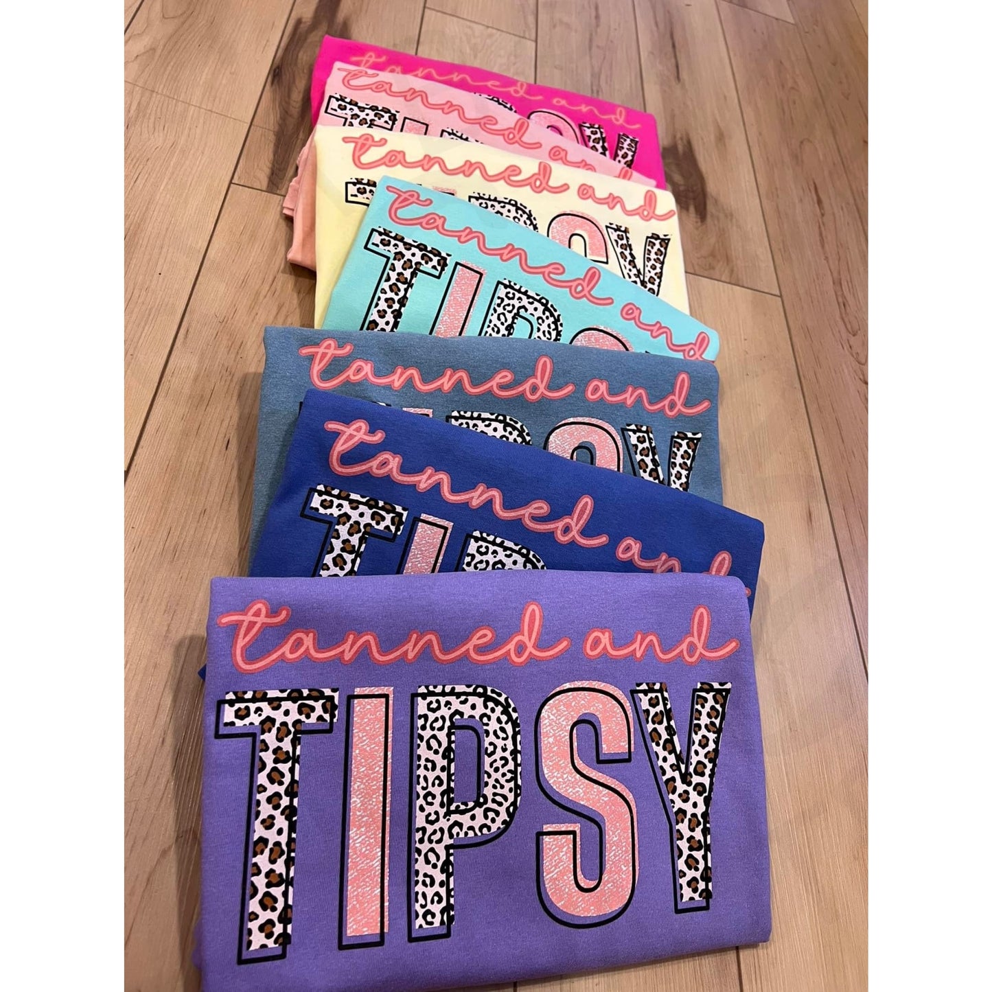 Tanned and Tipsy Tee