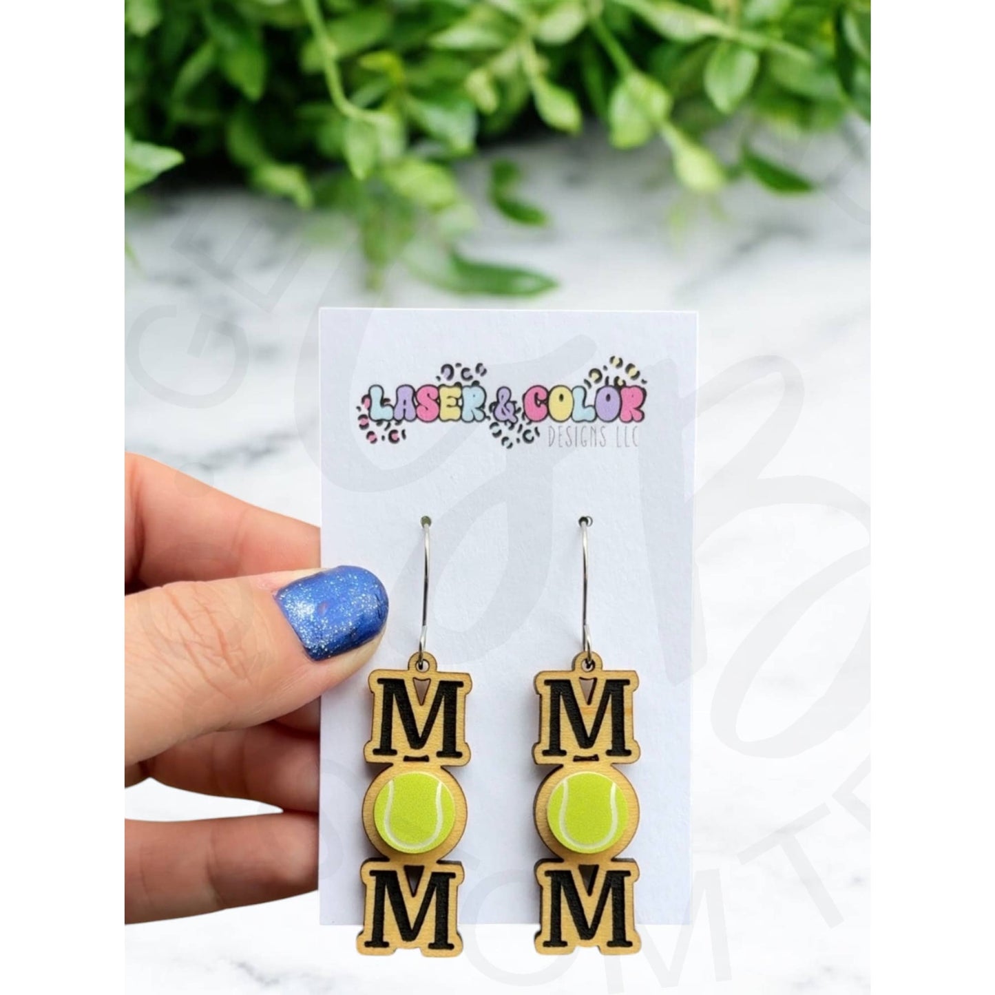 Tennis Earrings Tennis Mom Earrings Sports Earrings - 1