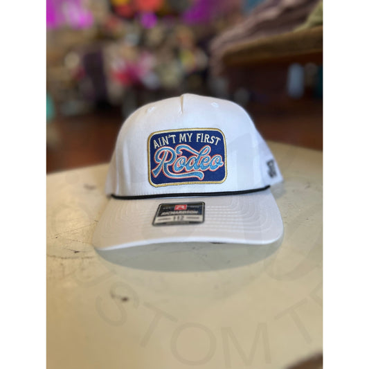 White Rodeo Trucker Hat - Apparel & Accessories