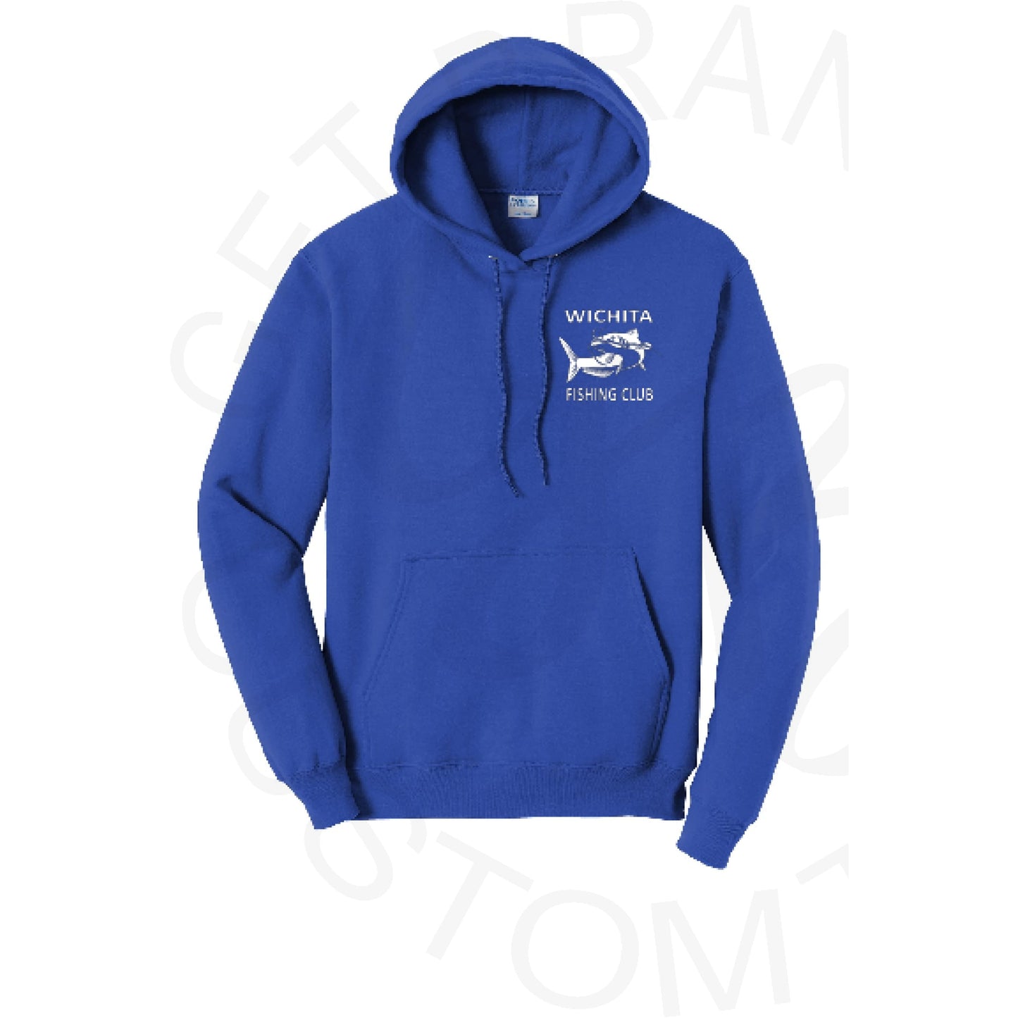 Wichita Fishing Club Logo Hoodie- Several Color Options!