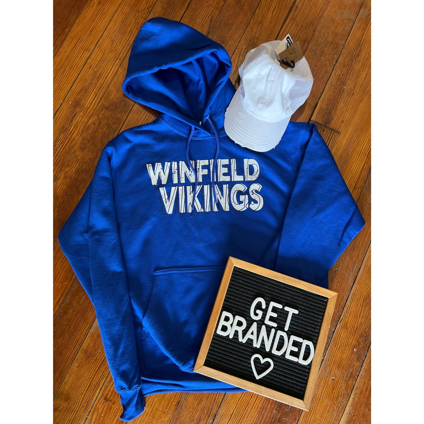 Winfield Vikings Double Vision Hoodie - Apparel &