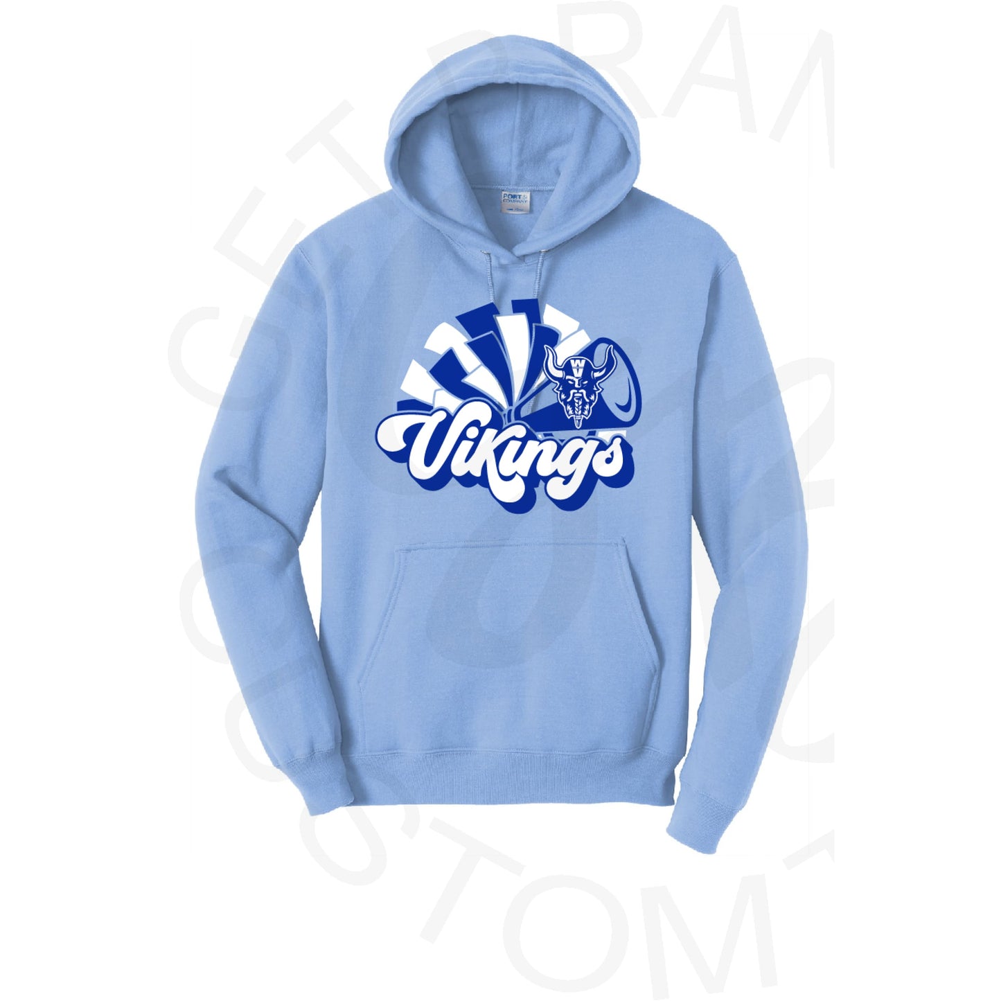 Winfield Youth Cheer Hoodie- 3 Color Options! - SM / Light