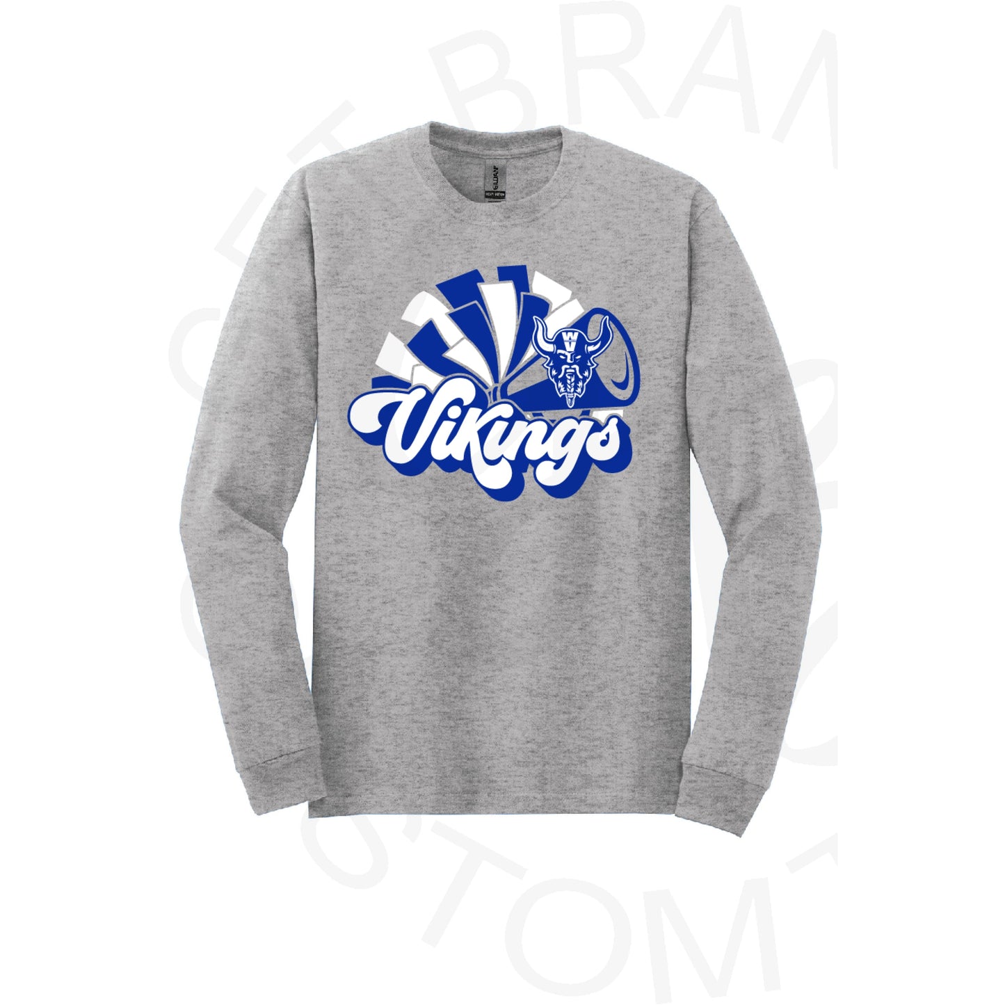 Winfield Youth Cheer Long Sleeved Tee- 3 Color Options!