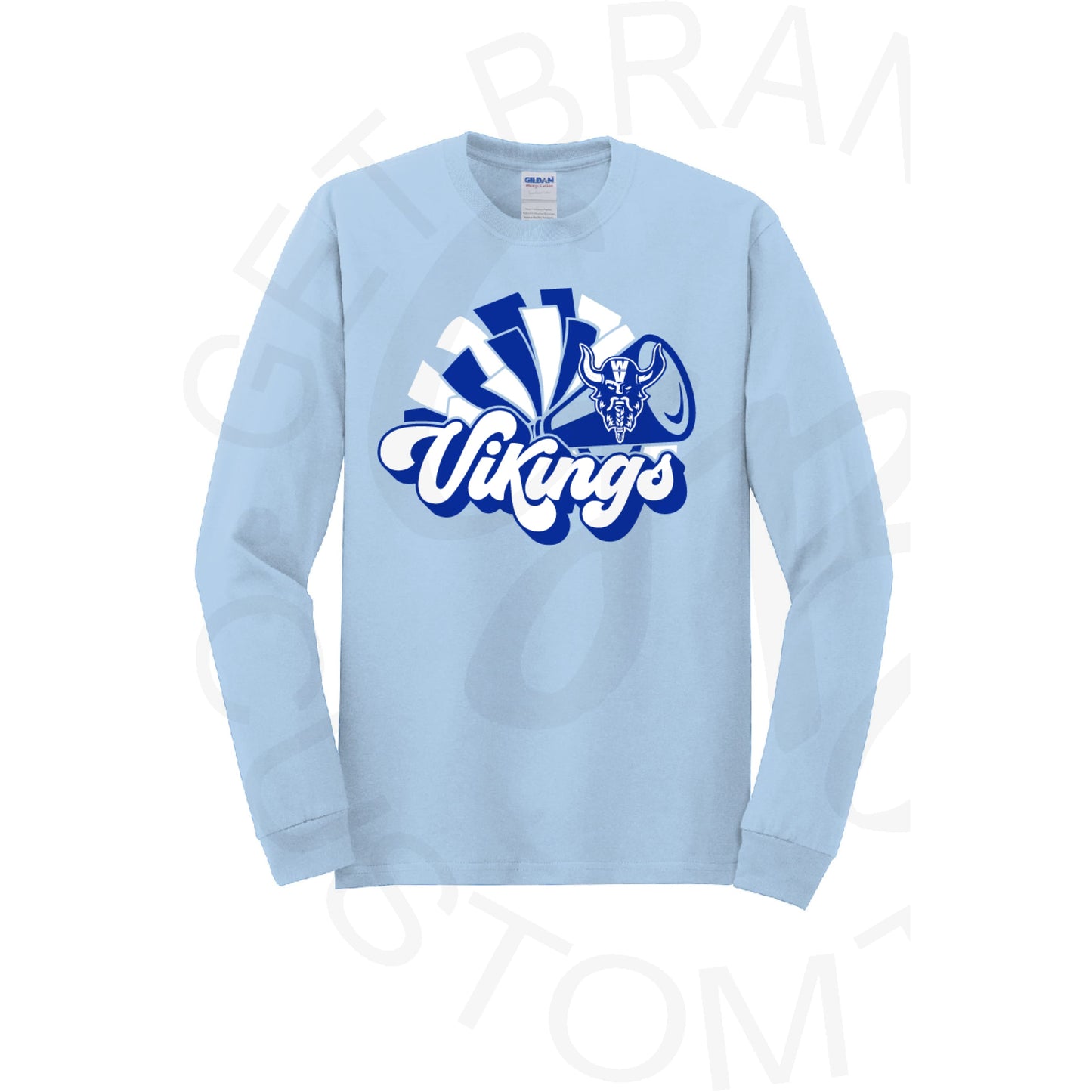Winfield Youth Cheer Long Sleeved Tee- 3 Color Options!