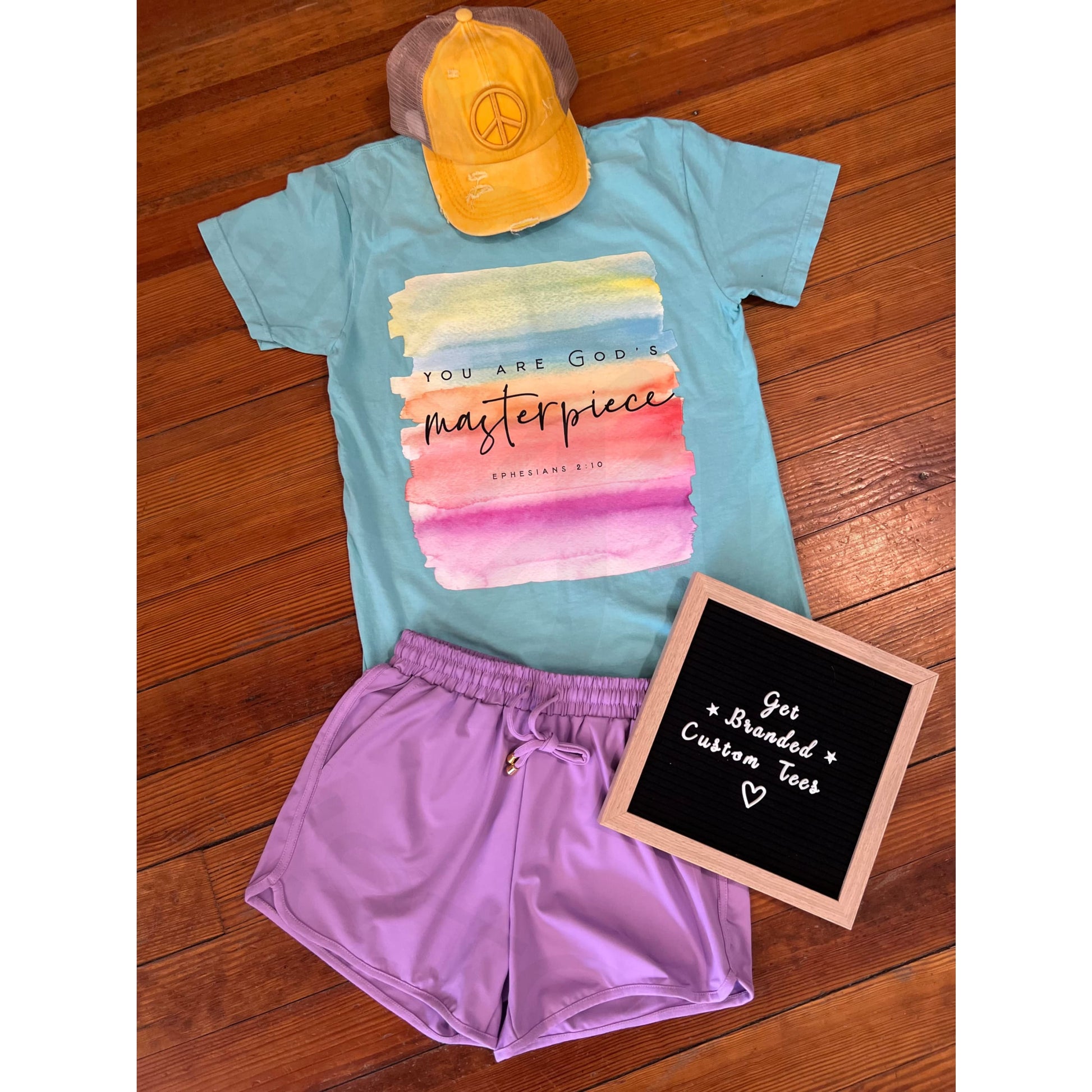 You Are God’s Masterpiece Comfort Colors Tee