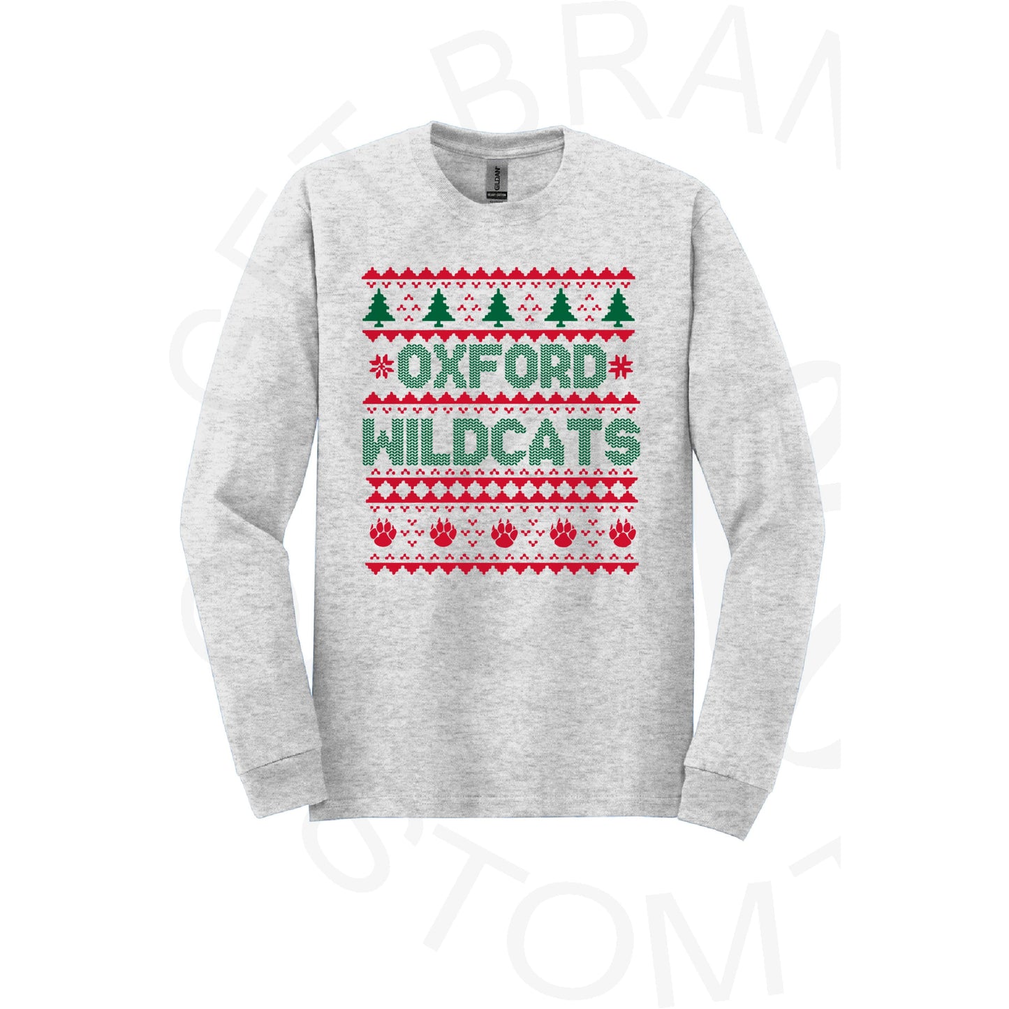 Oxford Wildcats YOUTH Ugly Sweater- PREORDER