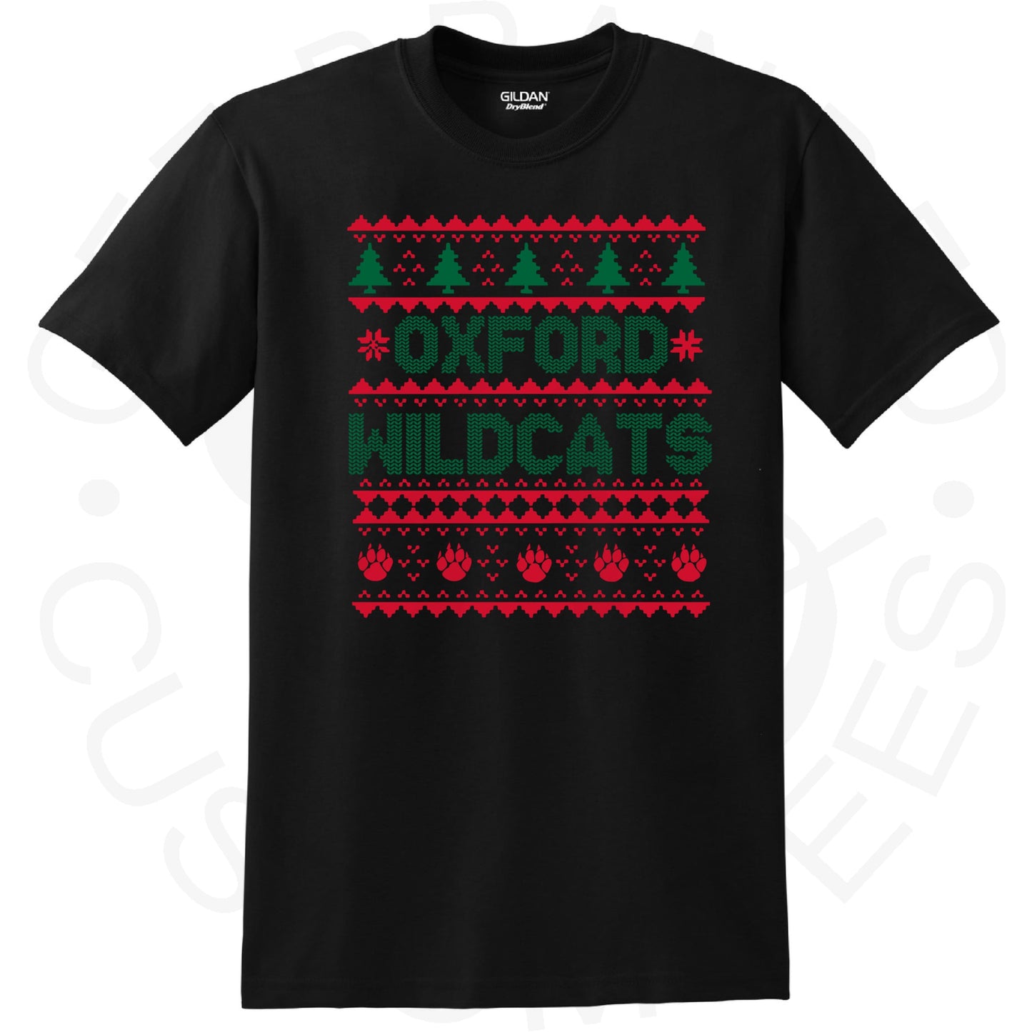 Oxford Wildcats YOUTH Ugly Sweater- PREORDER