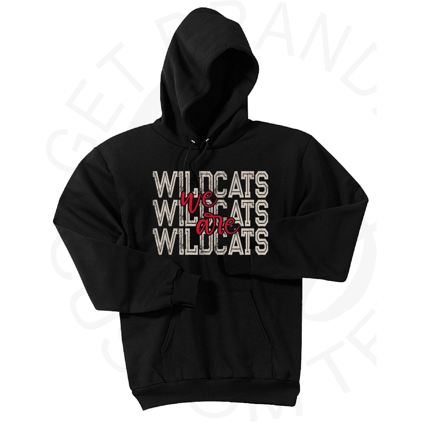 YOUTH We Are Wildcats Sweatshirts & Hoodies- Black