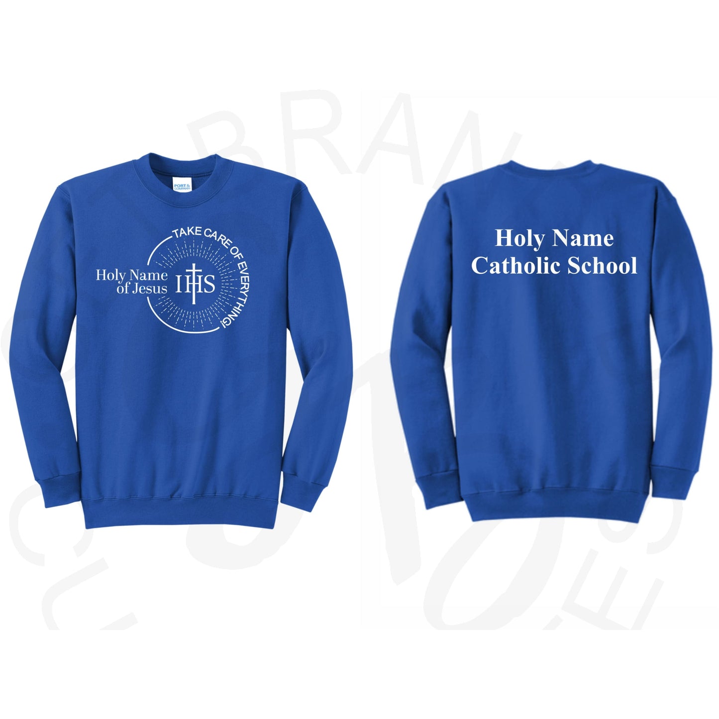 Holy Name Adult Crew Sweatshirt