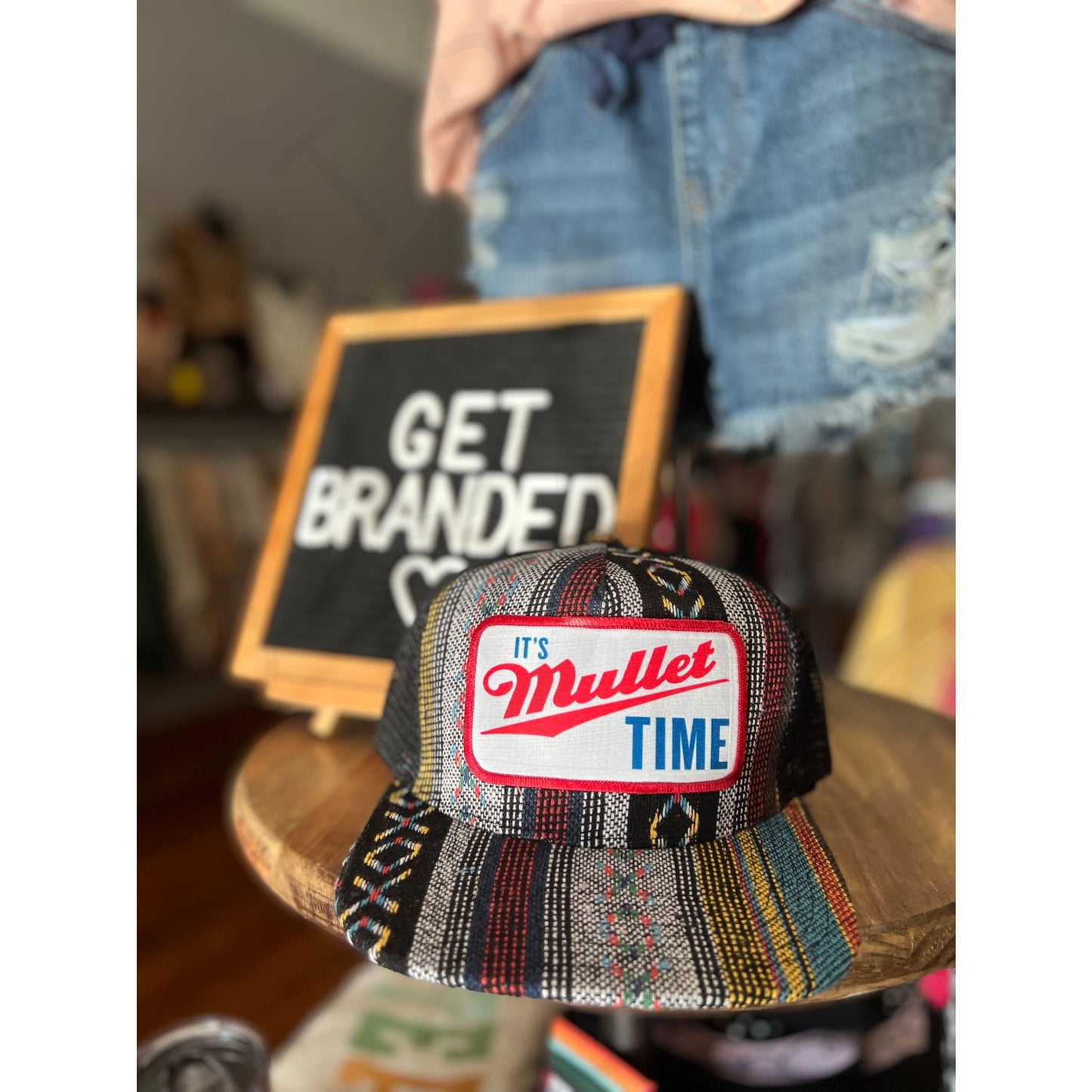 It’s Mullet Time Aztec Hat