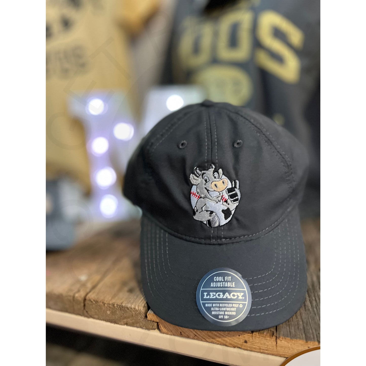 Legacy Midwest Moos Logo Hat - Charcoal